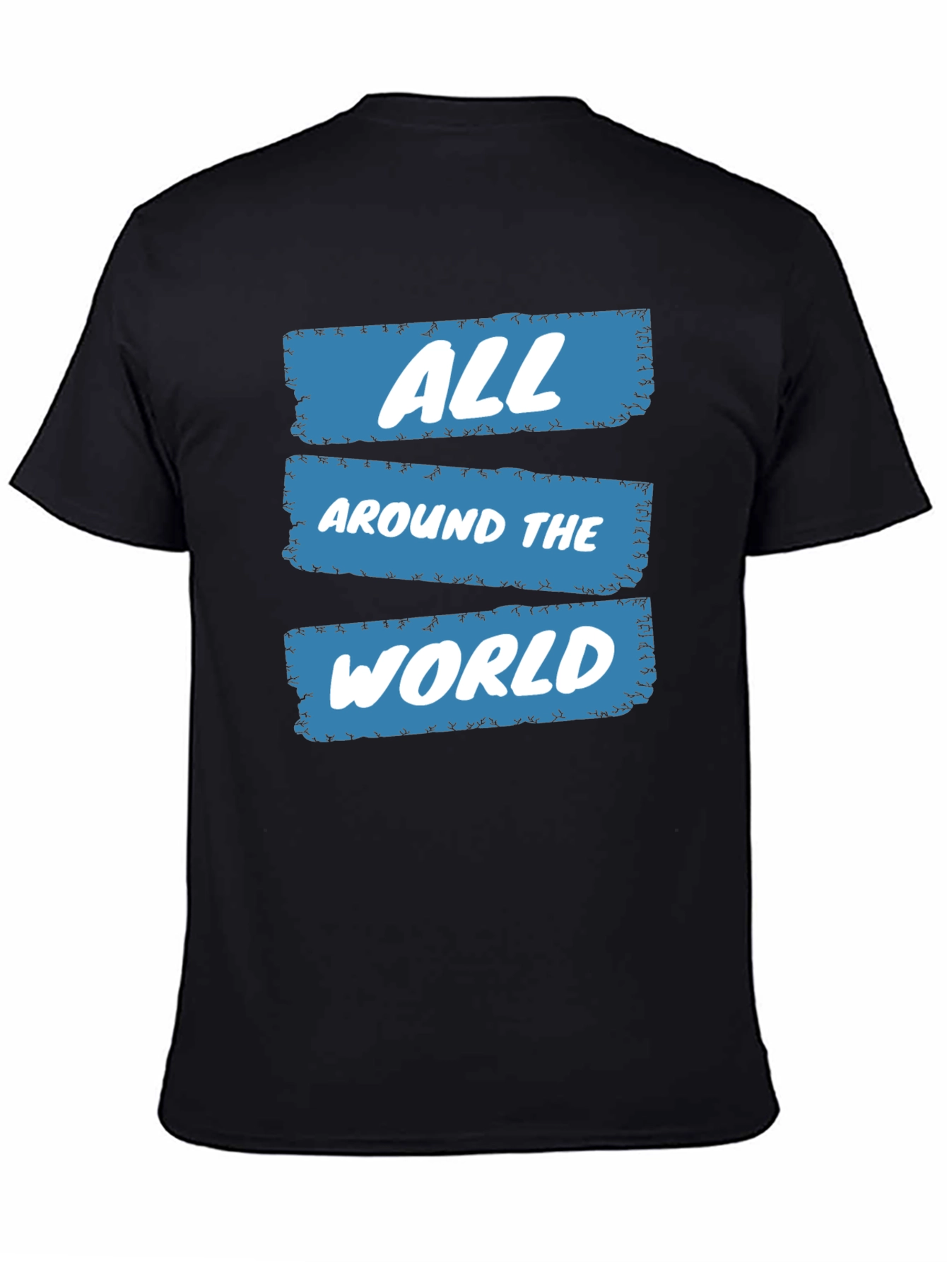All Around The World Graphic Tee - Trendy Casual Wear