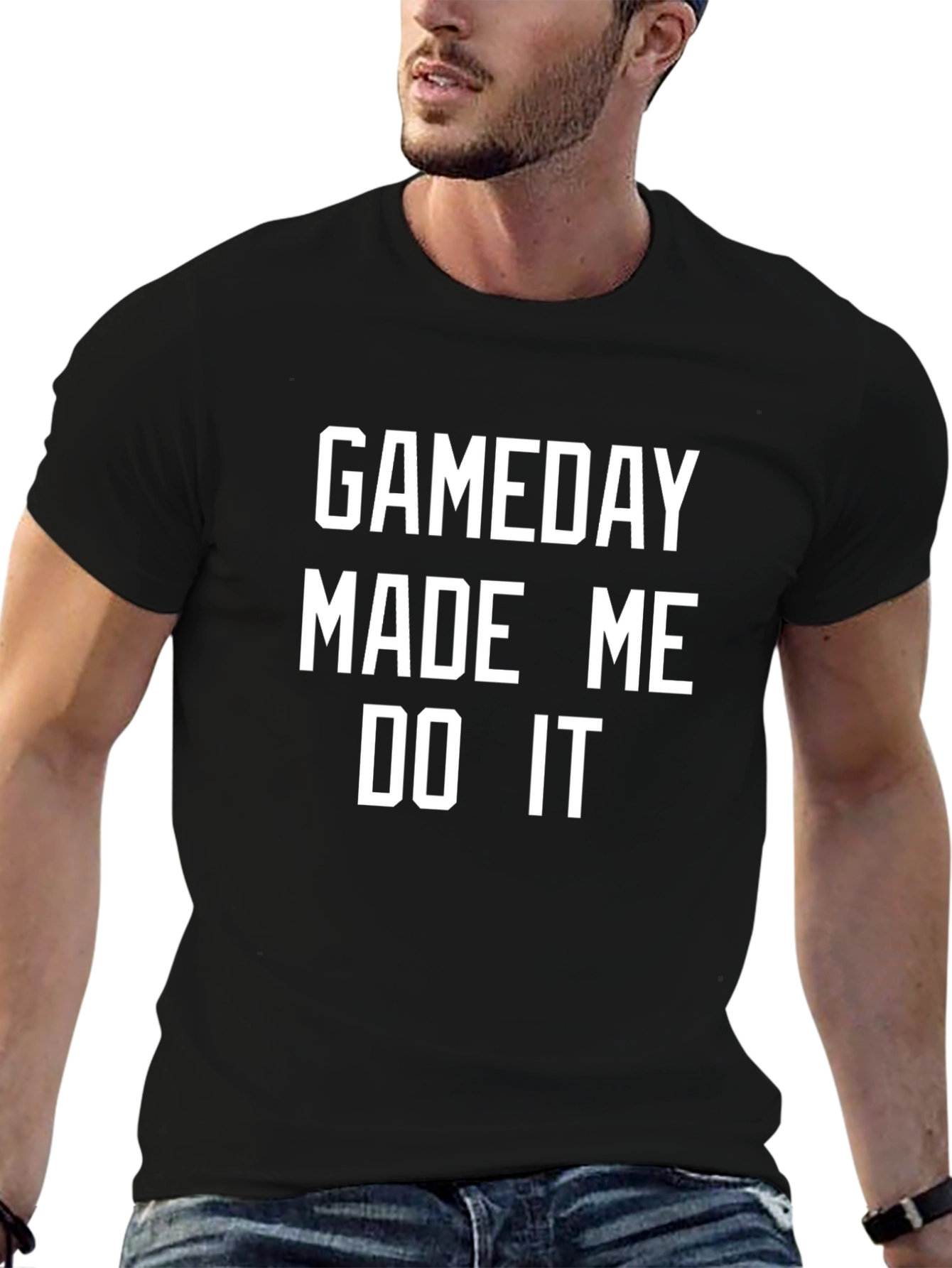 Gameday Made Me Do It Graphic Tee