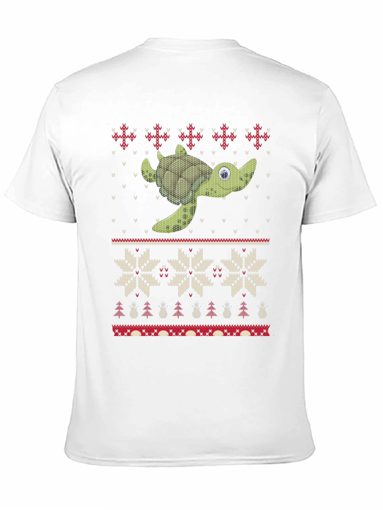 Turtle Ugly Christmas Sweater T-Shirt