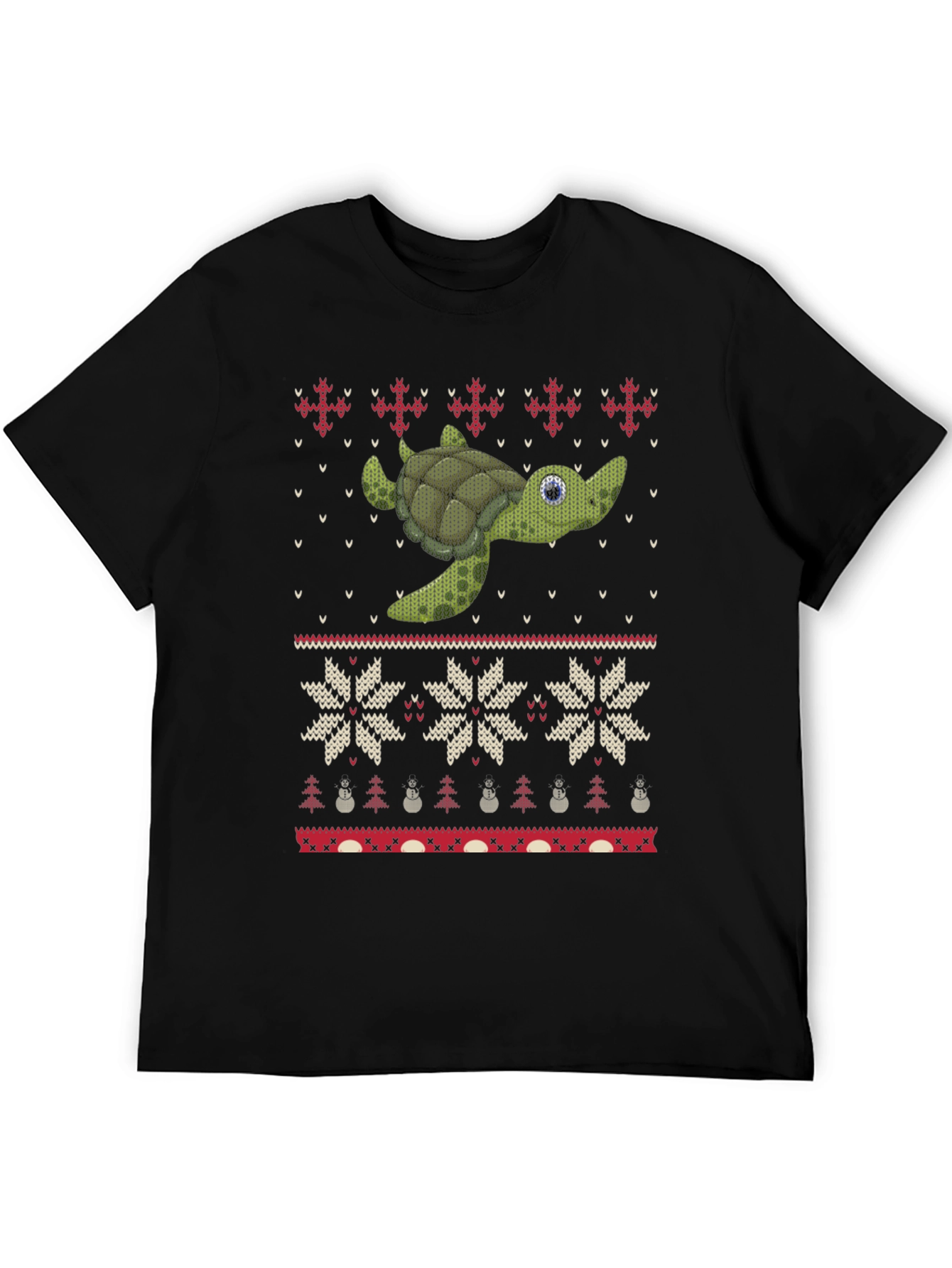 Turtle Ugly Christmas Sweater T-Shirt