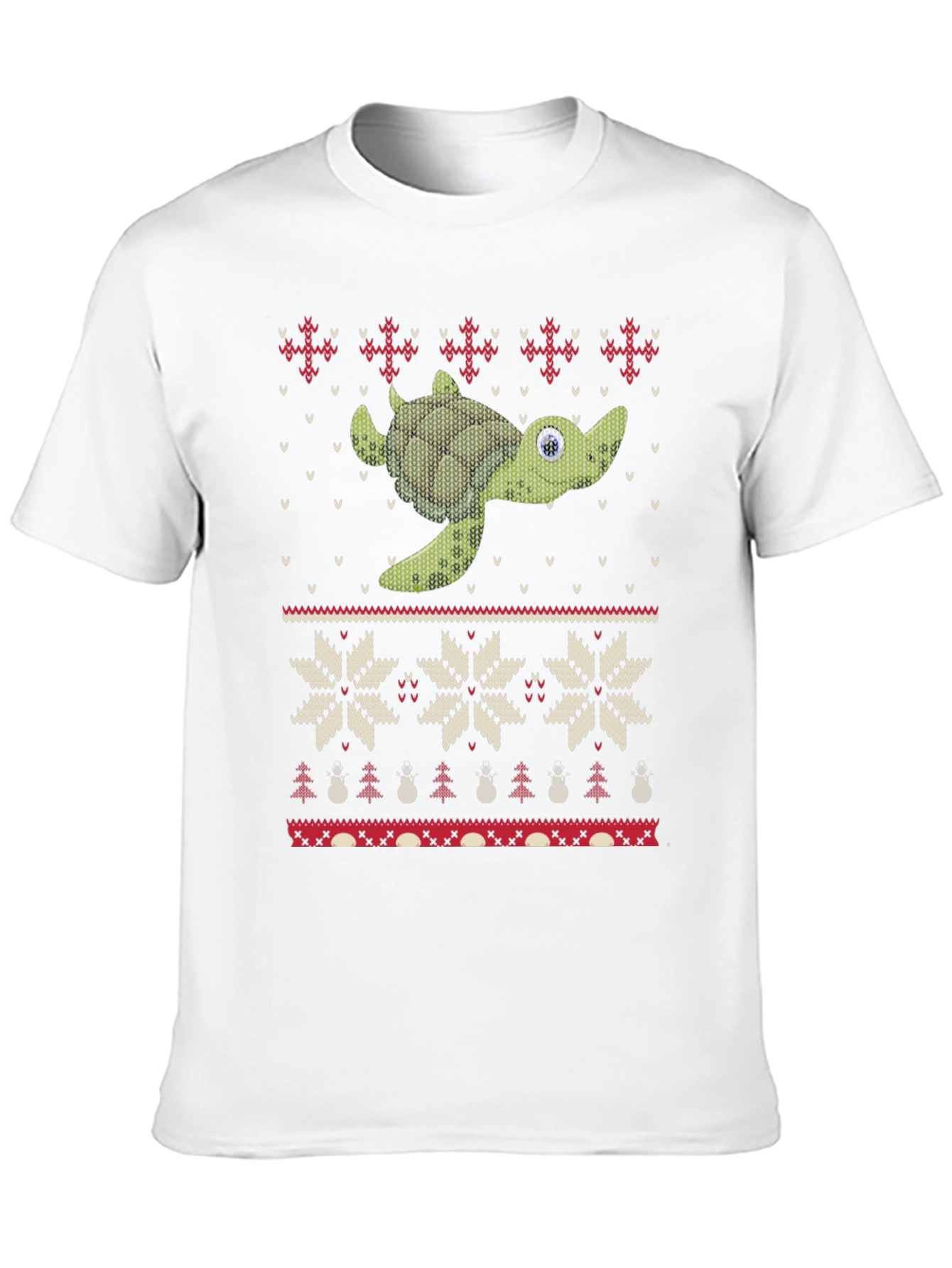 Turtle Ugly Christmas Sweater T-Shirt