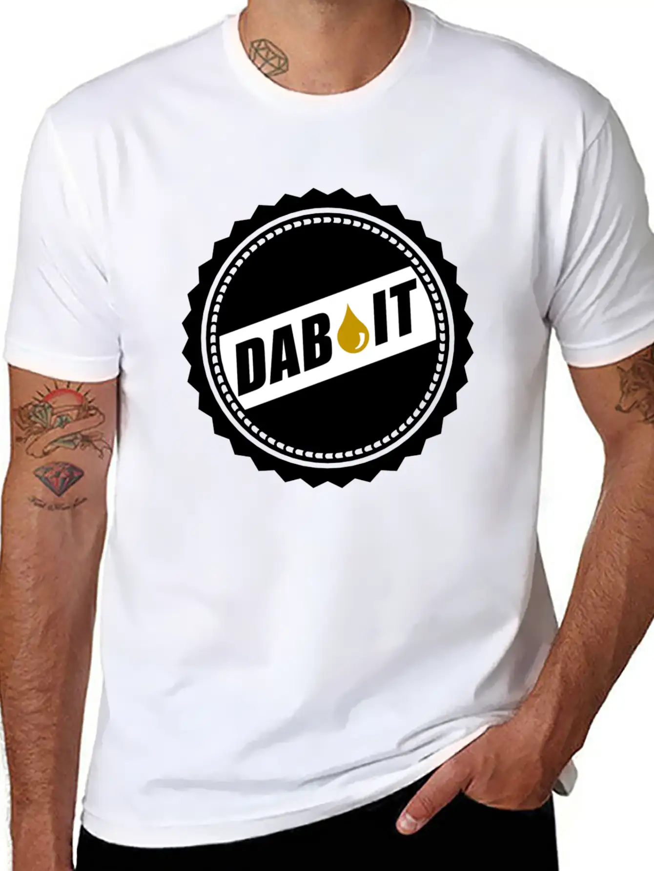 DAB IT_1 Breathable Graphic T-Shirt – Perfect For Casual Days