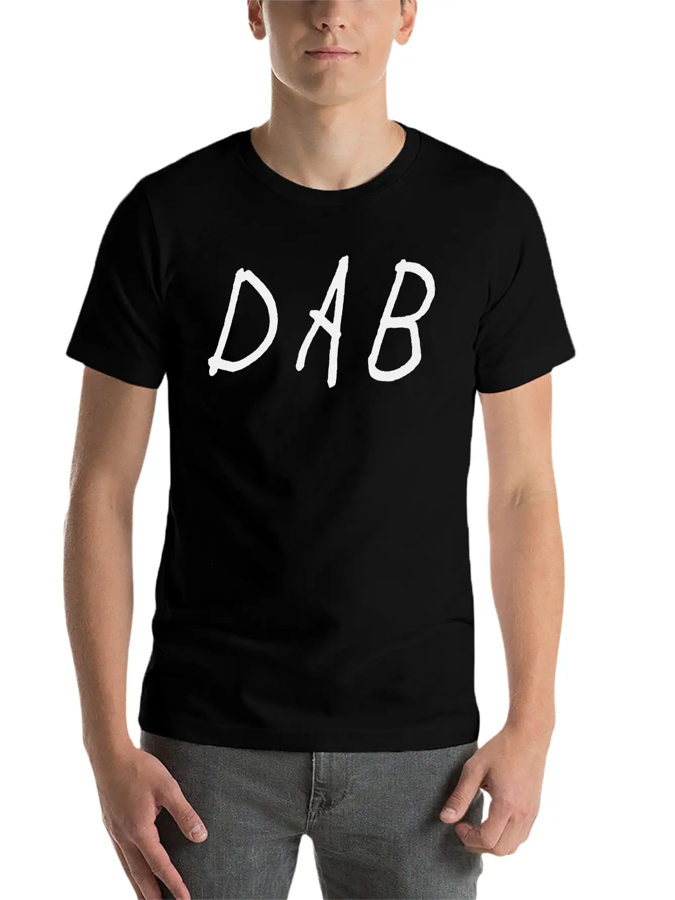 Dab Unisex Short Sleeve Soft Cotton T-Shirt – Casual Everyday Wear