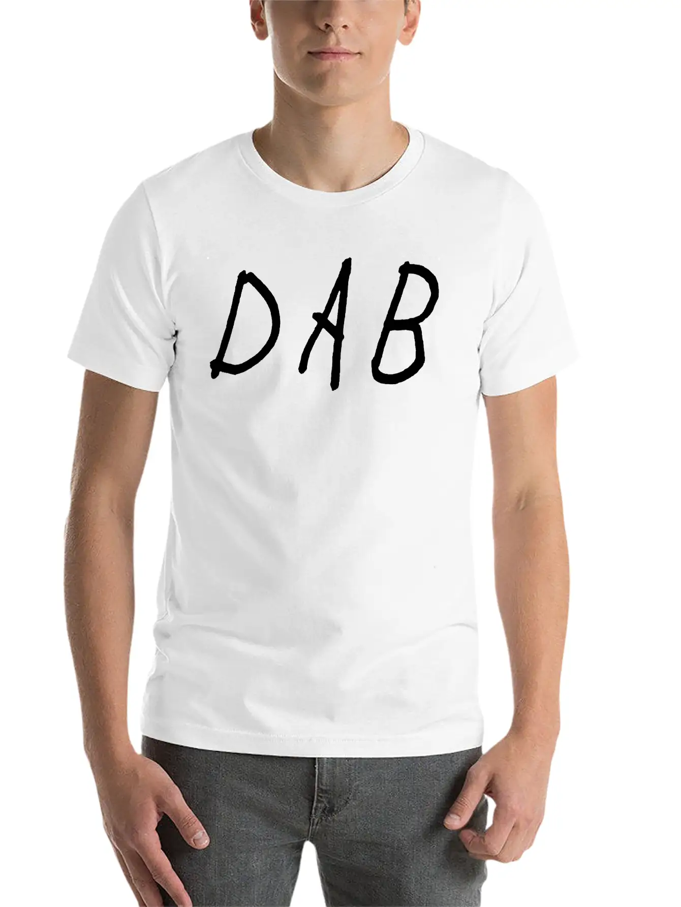 Dab Unisex Short Sleeve Soft Cotton T-Shirt – Casual Everyday Wear