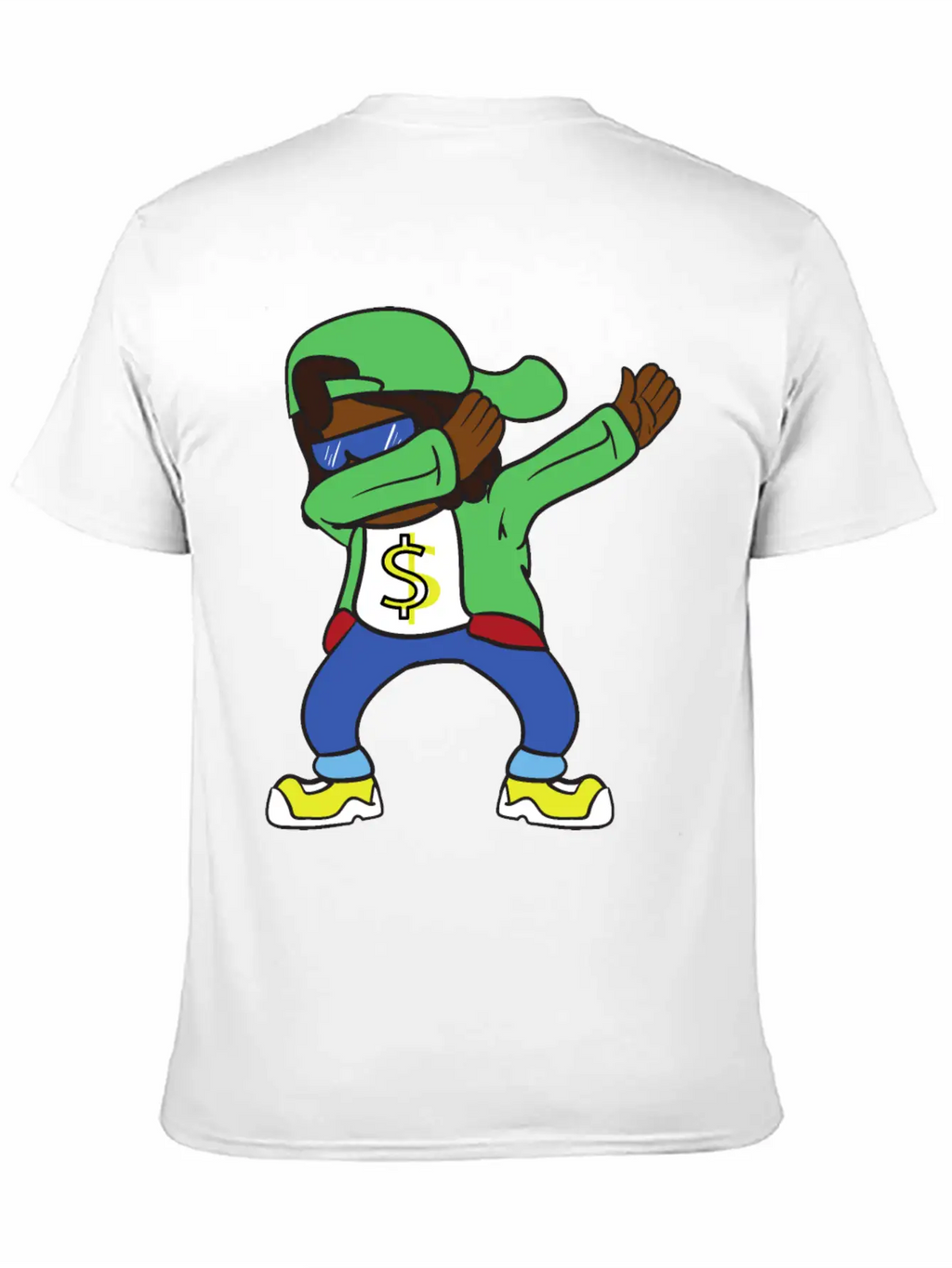 Dabbing Dab Rapper Hip Hop Stylish Everyday T-Shirt – Unisex Basic Cotton Tee