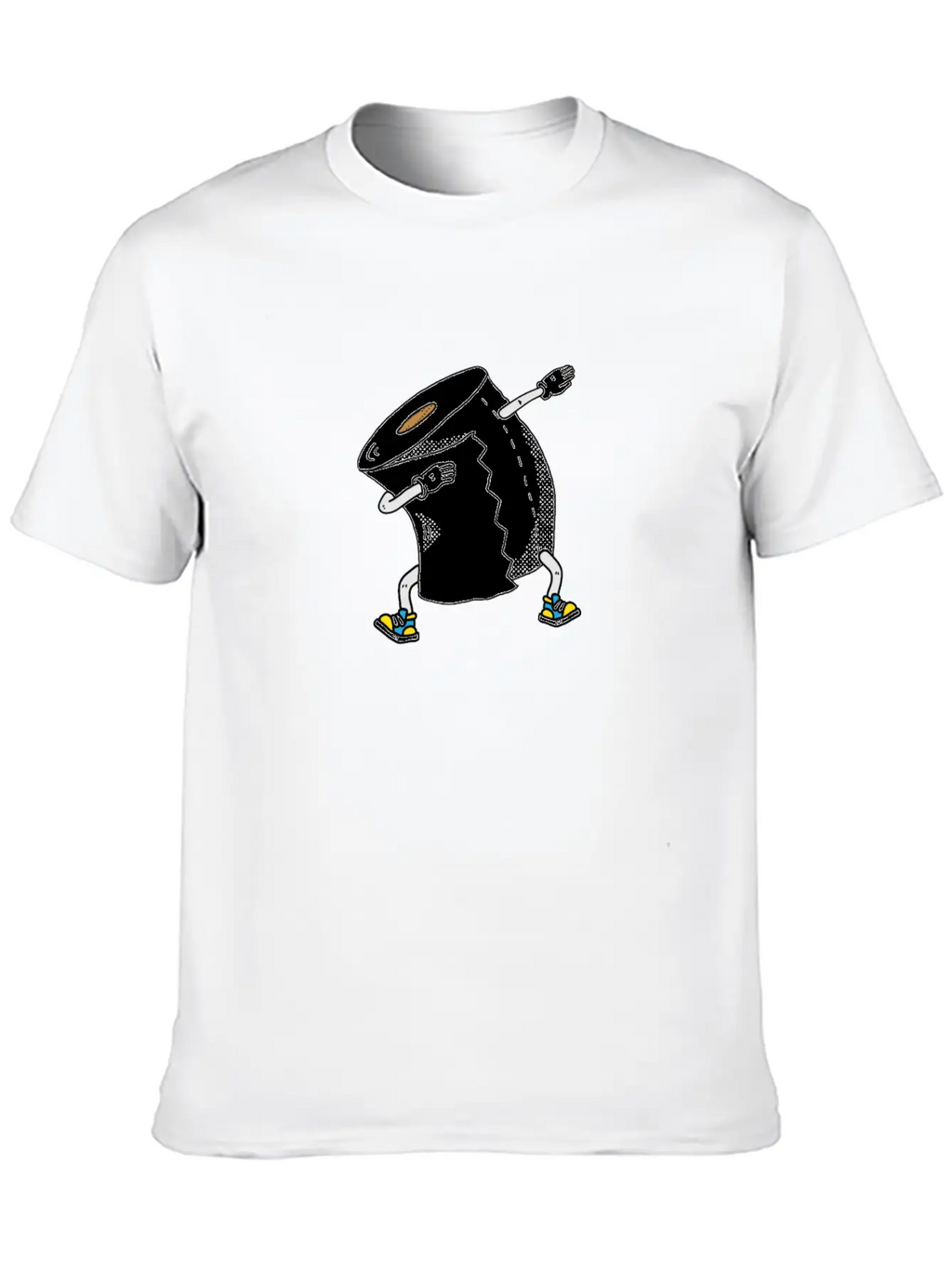 Dabbing Toilet Paper Social Distancing Essential Cotton Tee For Daily Outfits – Unisex Style