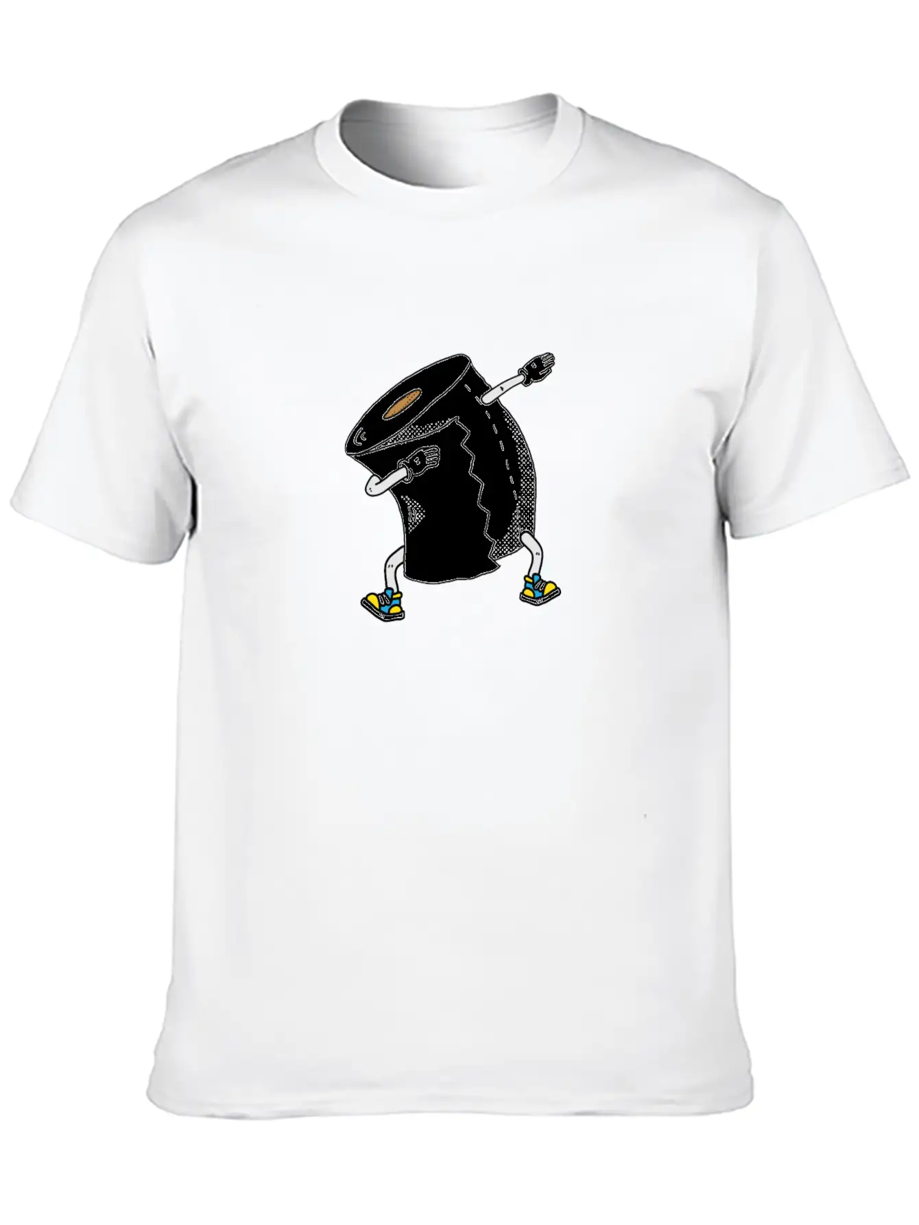 Dabbing Toilet Paper Social Distancing Essential Cotton Tee For Daily Outfits – Unisex Style