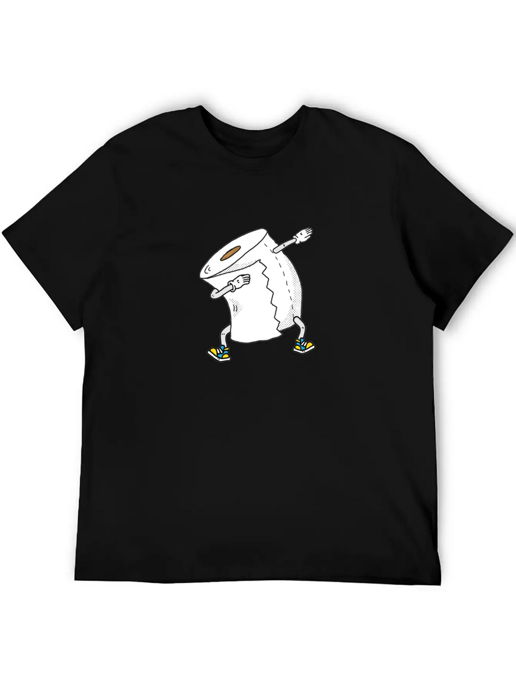 Dabbing Toilet Paper Social Distancing Essential Cotton Tee For Daily Outfits – Unisex Style