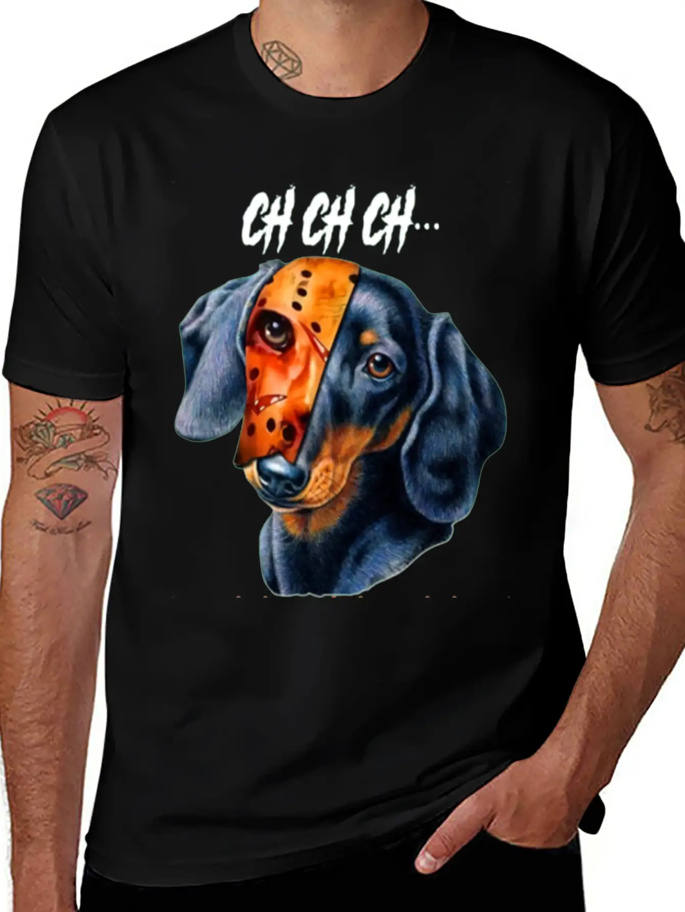 Dachshund Halloween || Funny Dog Lover Gift Breathable Soft Cotton T-Shirt – Timeless Casual Look