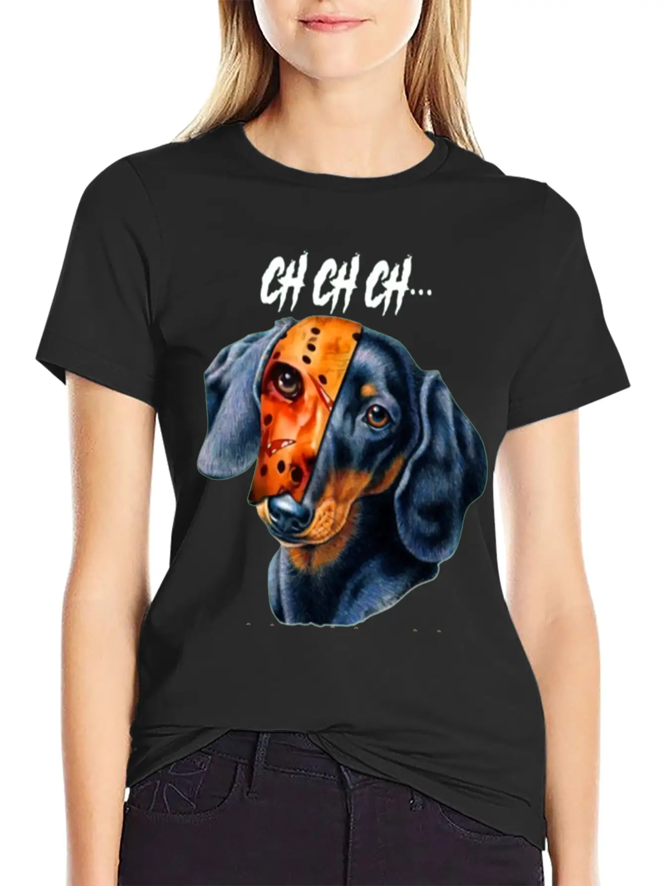 Dachshund Halloween || Funny Dog Lover Gift Breathable Soft Cotton T-Shirt – Timeless Casual Look