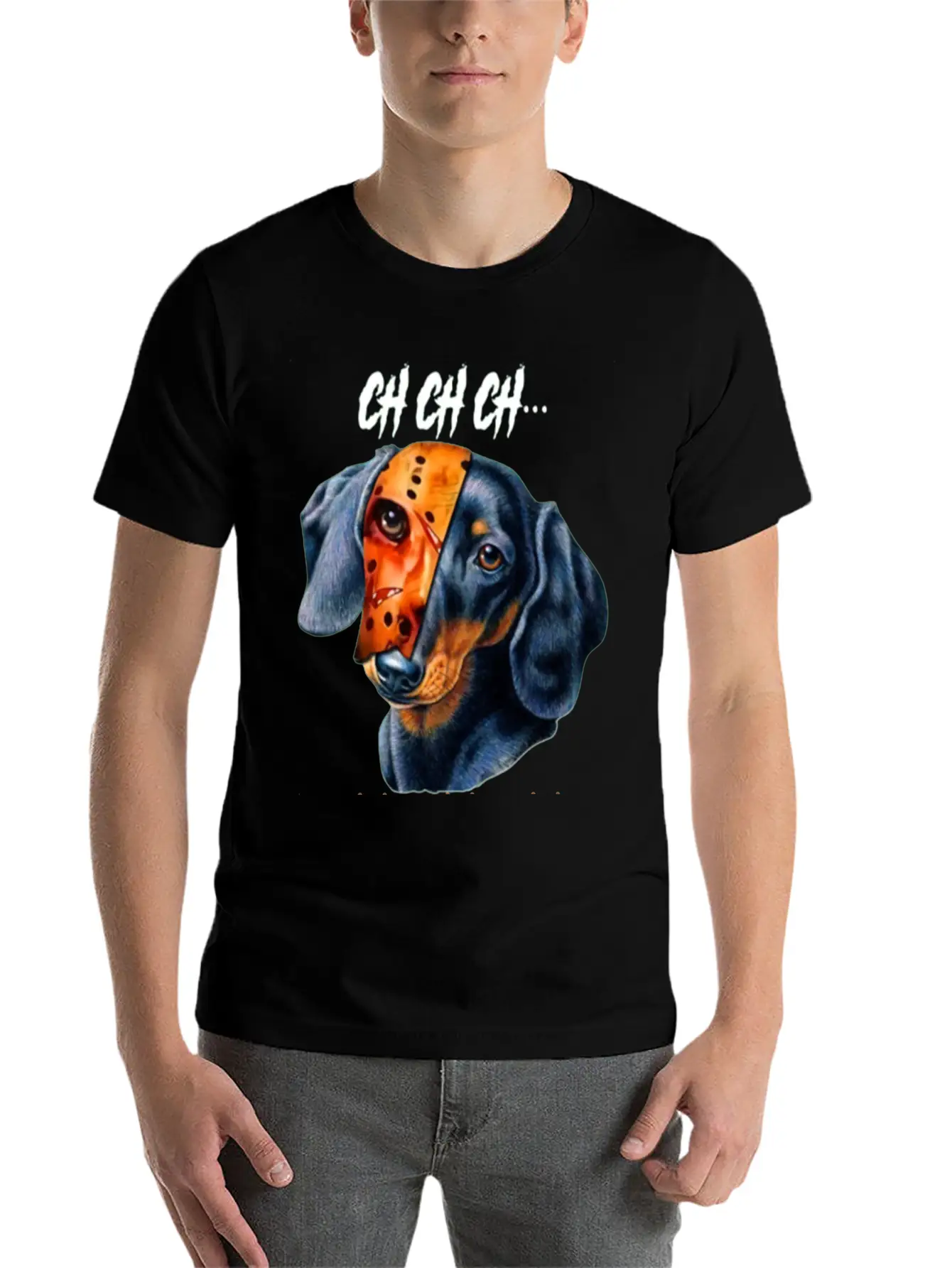 Dachshund Halloween || Funny Dog Lover Gift Breathable Soft Cotton T-Shirt – Timeless Casual Look