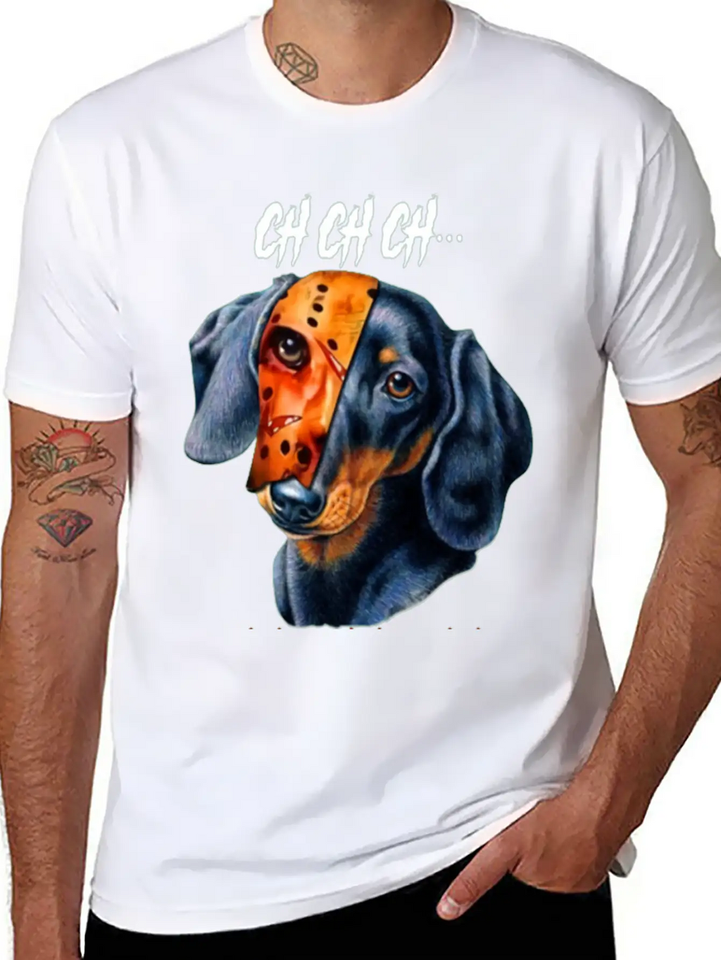 Dachshund Halloween || Funny Dog Lover Gift Breathable Soft Cotton T-Shirt – Timeless Casual Look