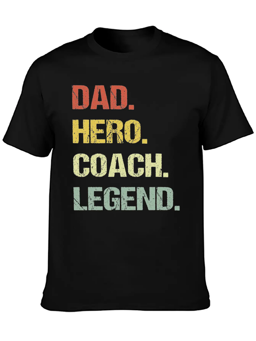 Dad Coach T Shirt Stylish Everyday T-Shirt – Unisex Basic Cotton Tee