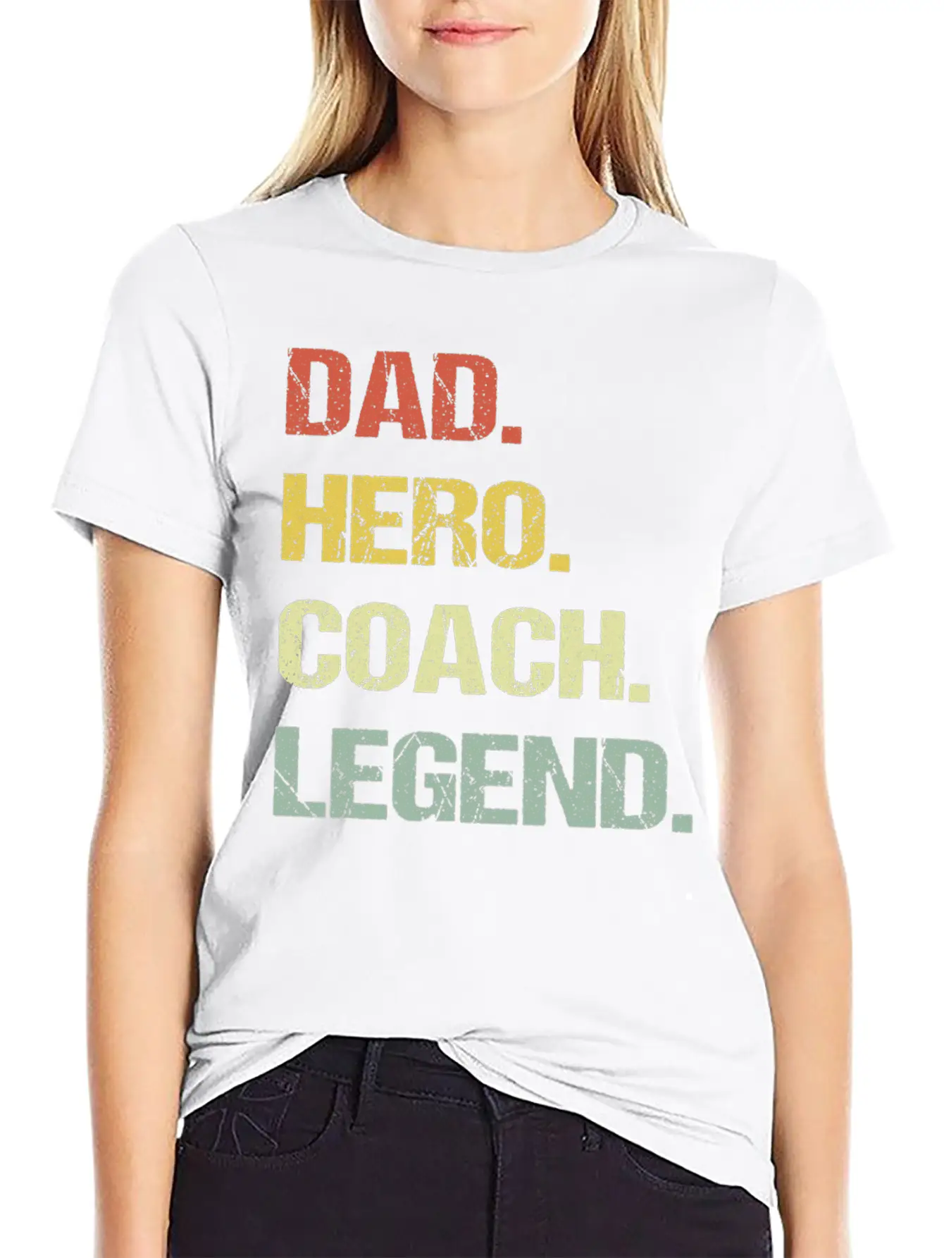 Dad Coach T Shirt Stylish Everyday T-Shirt – Unisex Basic Cotton Tee