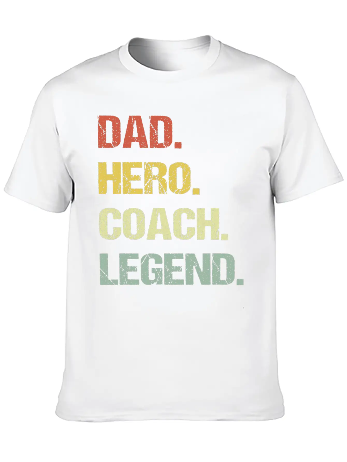 Dad Coach T Shirt Stylish Everyday T-Shirt – Unisex Basic Cotton Tee