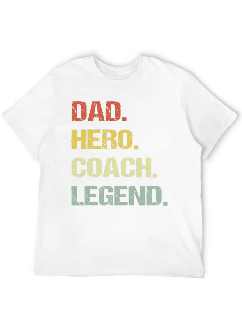 Dad Coach T Shirt Stylish Everyday T-Shirt – Unisex Basic Cotton Tee