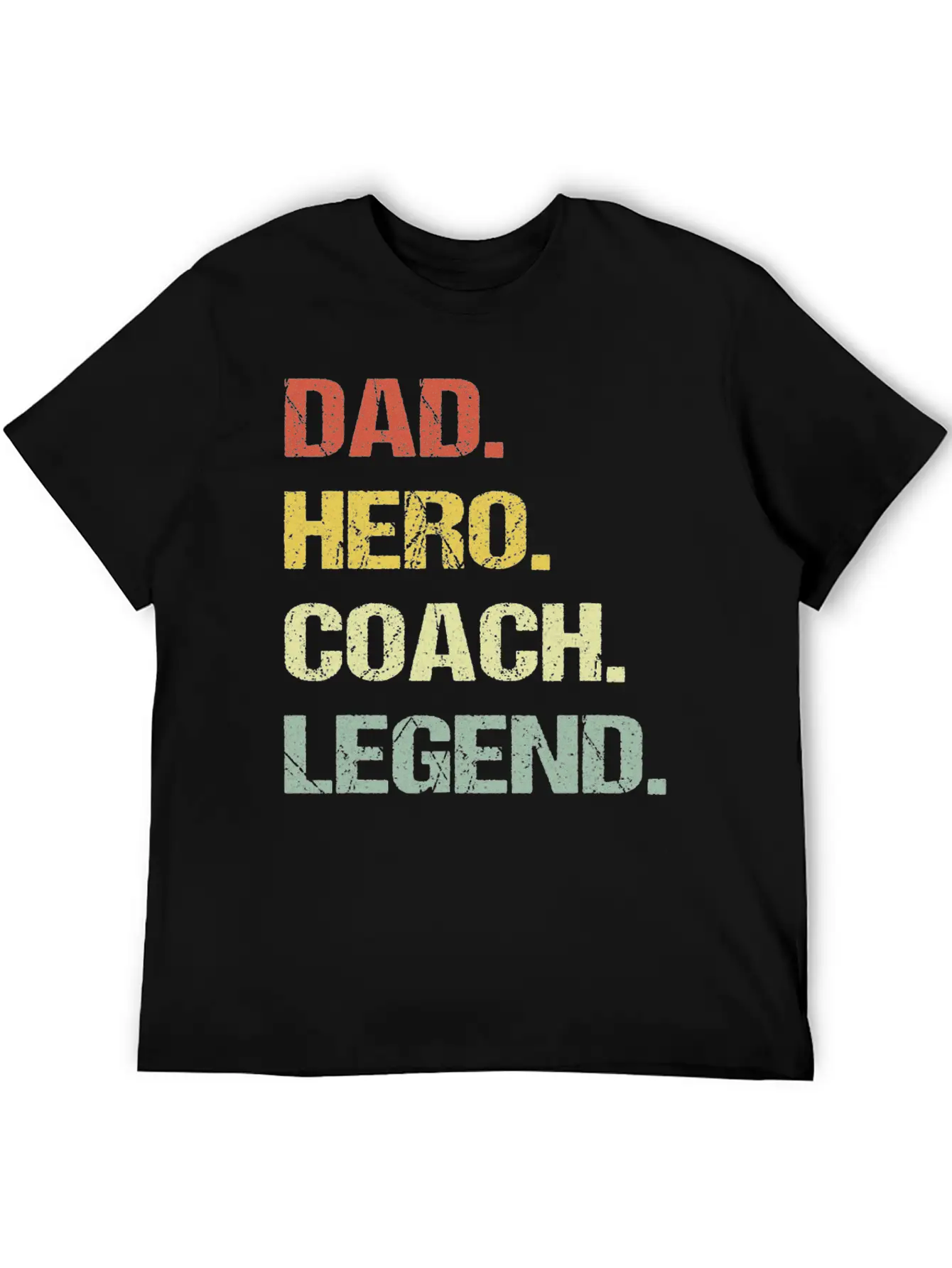 Dad Coach T Shirt Stylish Everyday T-Shirt – Unisex Basic Cotton Tee