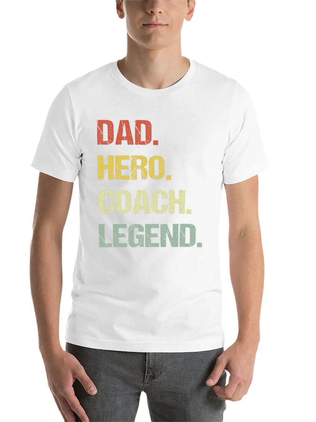 Dad Coach T Shirt Stylish Everyday T-Shirt – Unisex Basic Cotton Tee