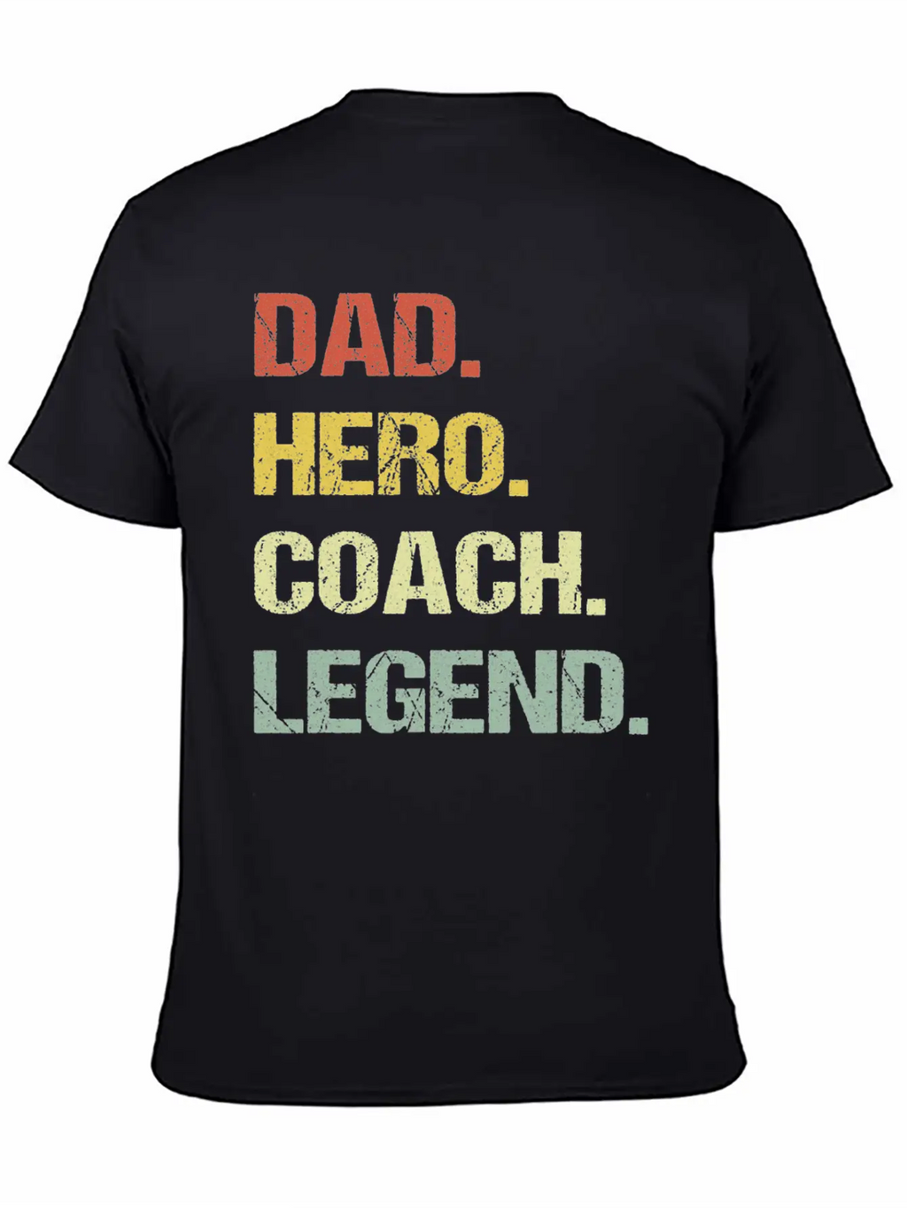 Dad Coach T Shirt Stylish Everyday T-Shirt – Unisex Basic Cotton Tee