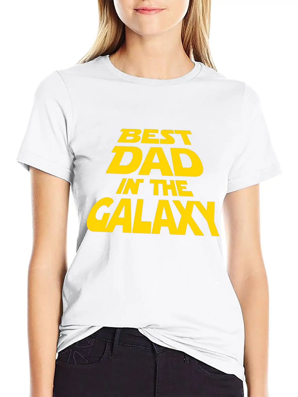 DAD GALAXY Stylish Everyday T-Shirt – Unisex Basic Cotton Tee