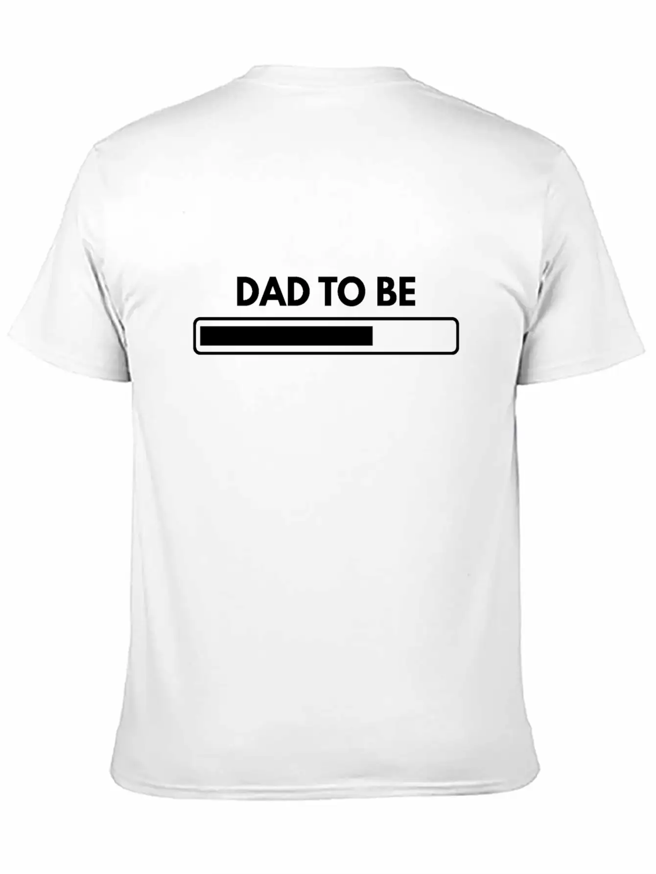 Dad To Be Unisex Short Sleeve Soft Cotton T-Shirt – Casual Everyday Wear