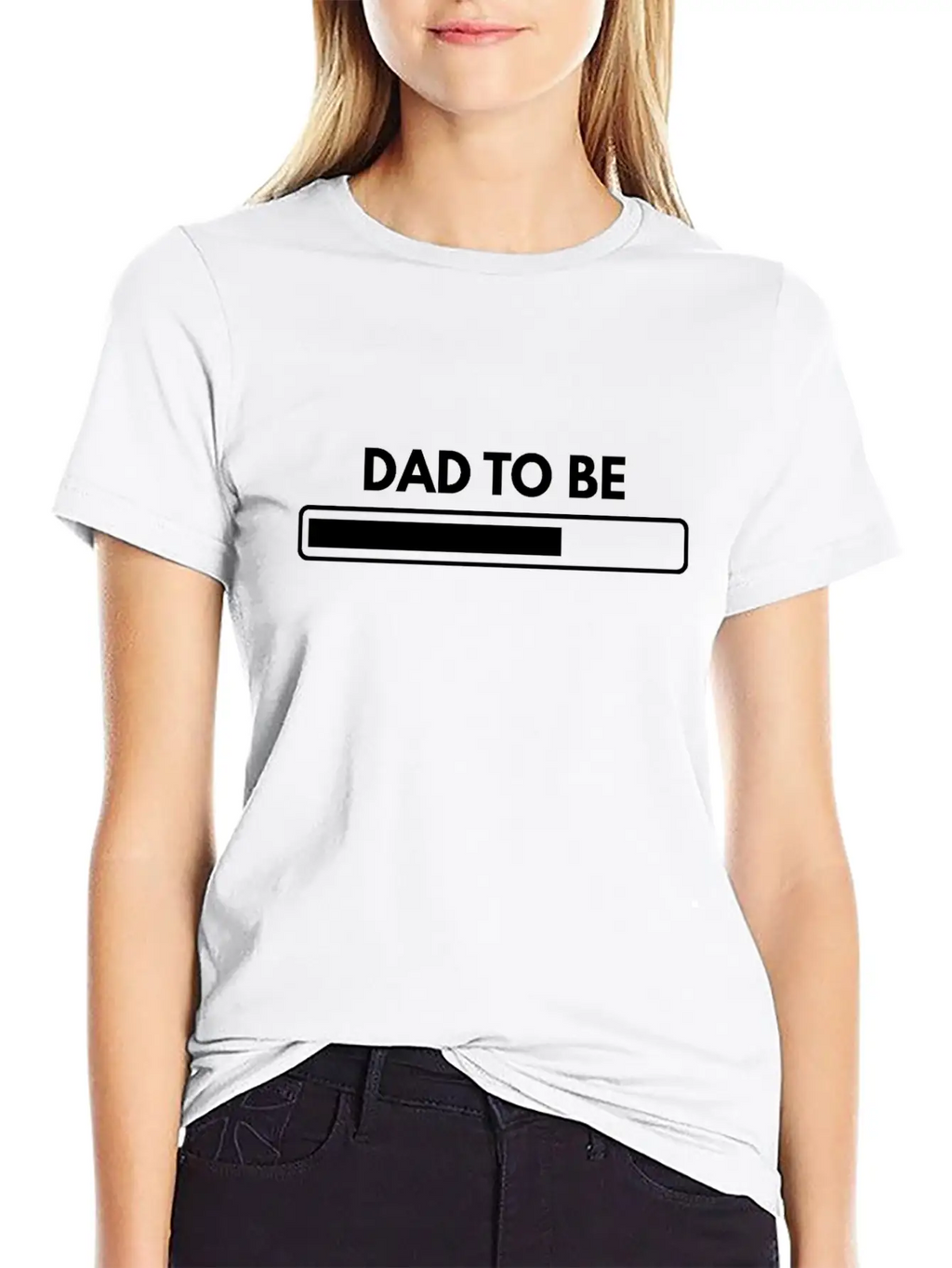 Dad To Be Unisex Short Sleeve Soft Cotton T-Shirt – Casual Everyday Wear
