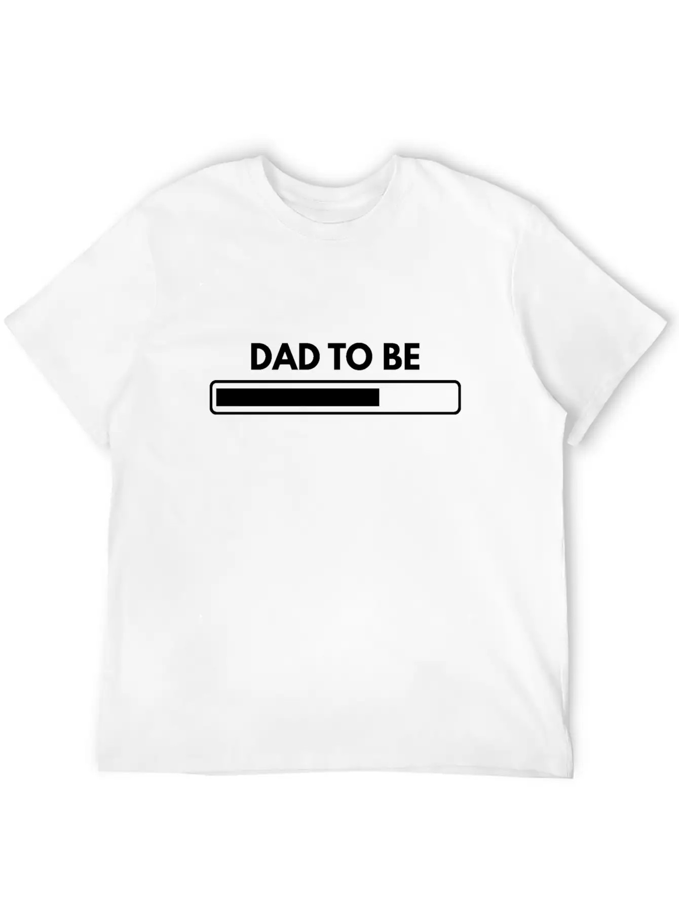 Dad To Be Unisex Short Sleeve Soft Cotton T-Shirt – Casual Everyday Wear