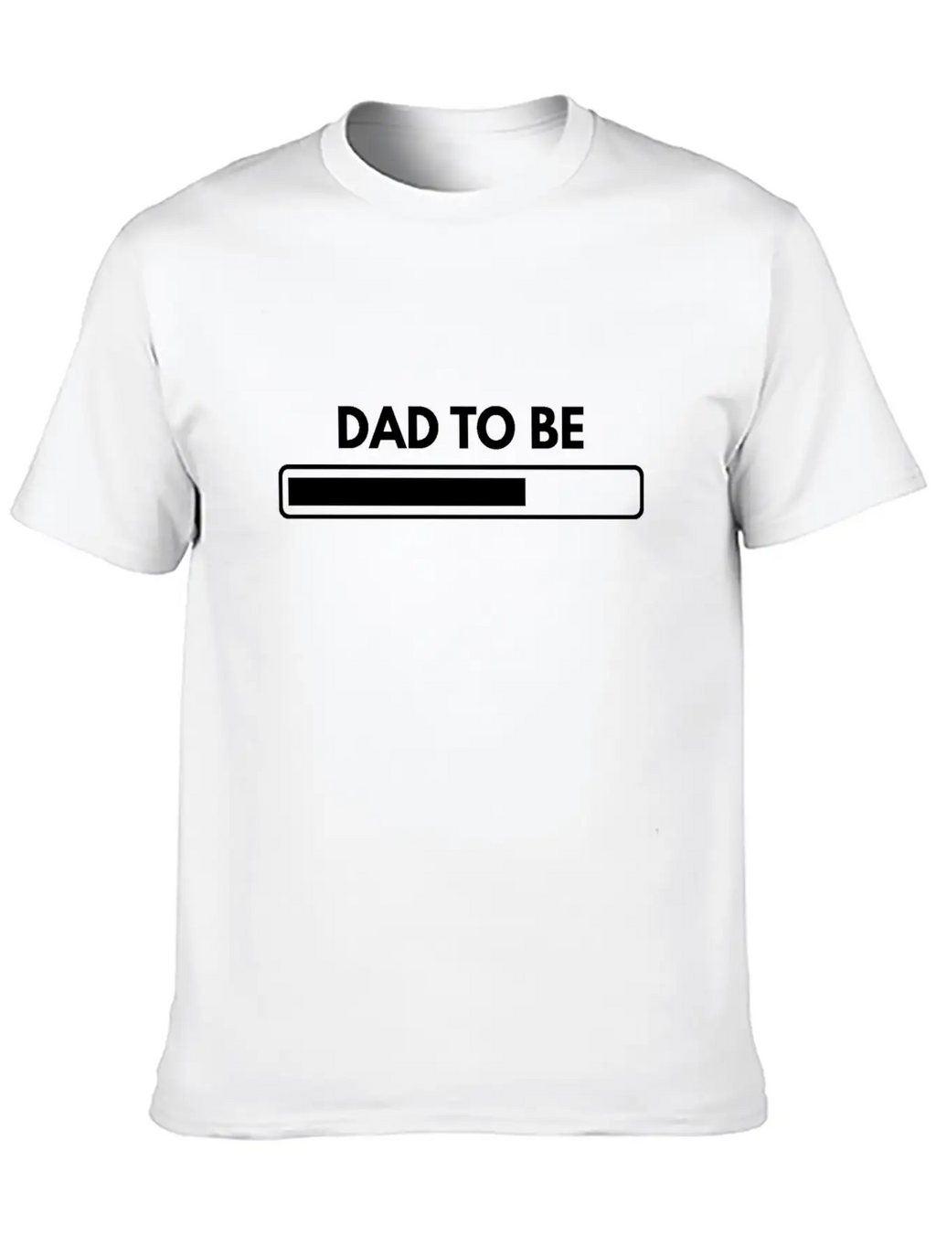 Dad To Be Unisex Short Sleeve Soft Cotton T-Shirt – Casual Everyday Wear