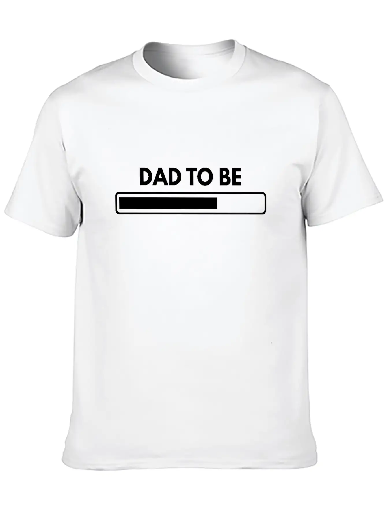 Dad To Be Unisex Short Sleeve Soft Cotton T-Shirt – Casual Everyday Wear