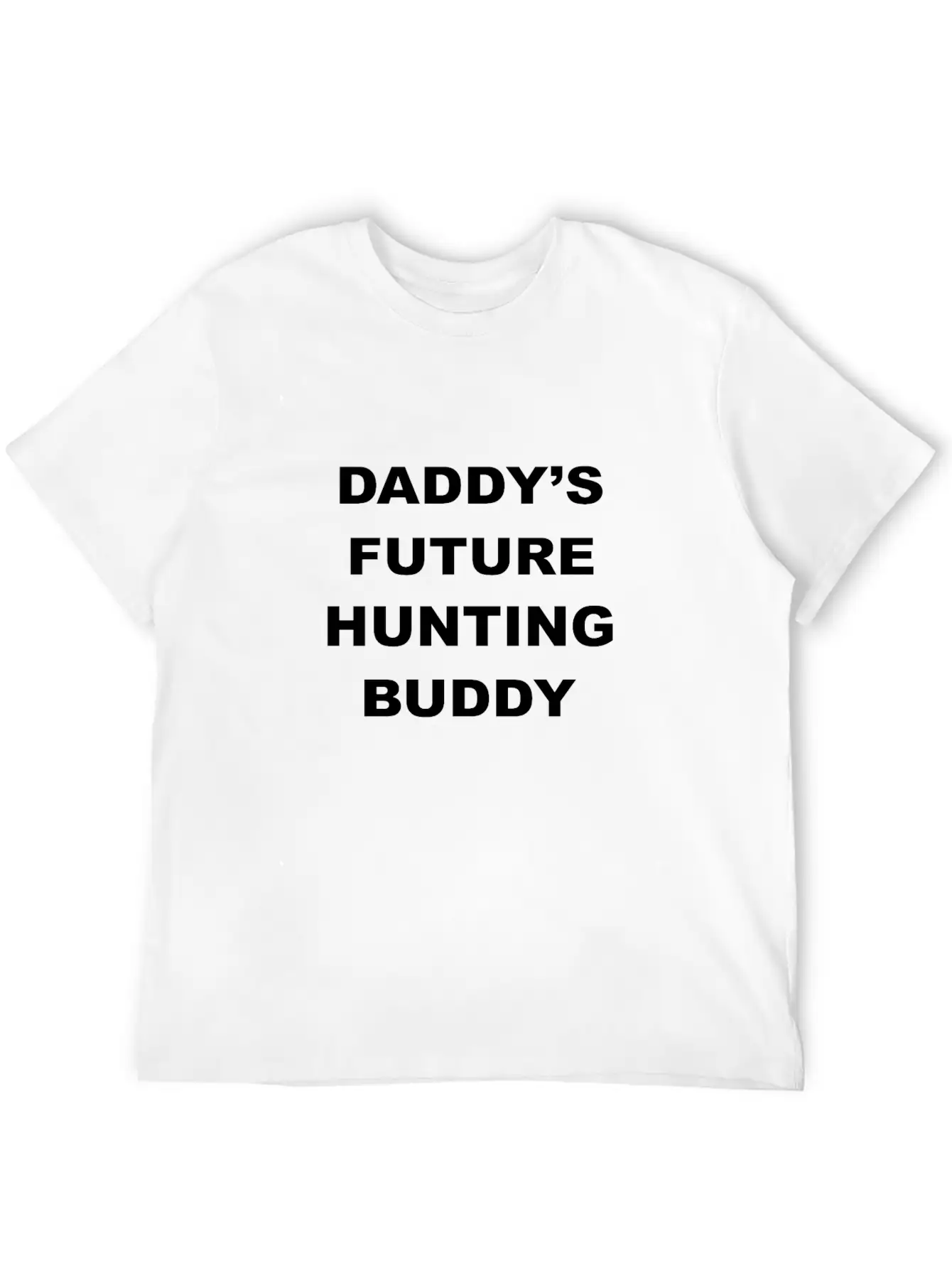 Daddy Future Hunting Buddy Stylish Everyday T-Shirt – Unisex Basic Cotton Tee