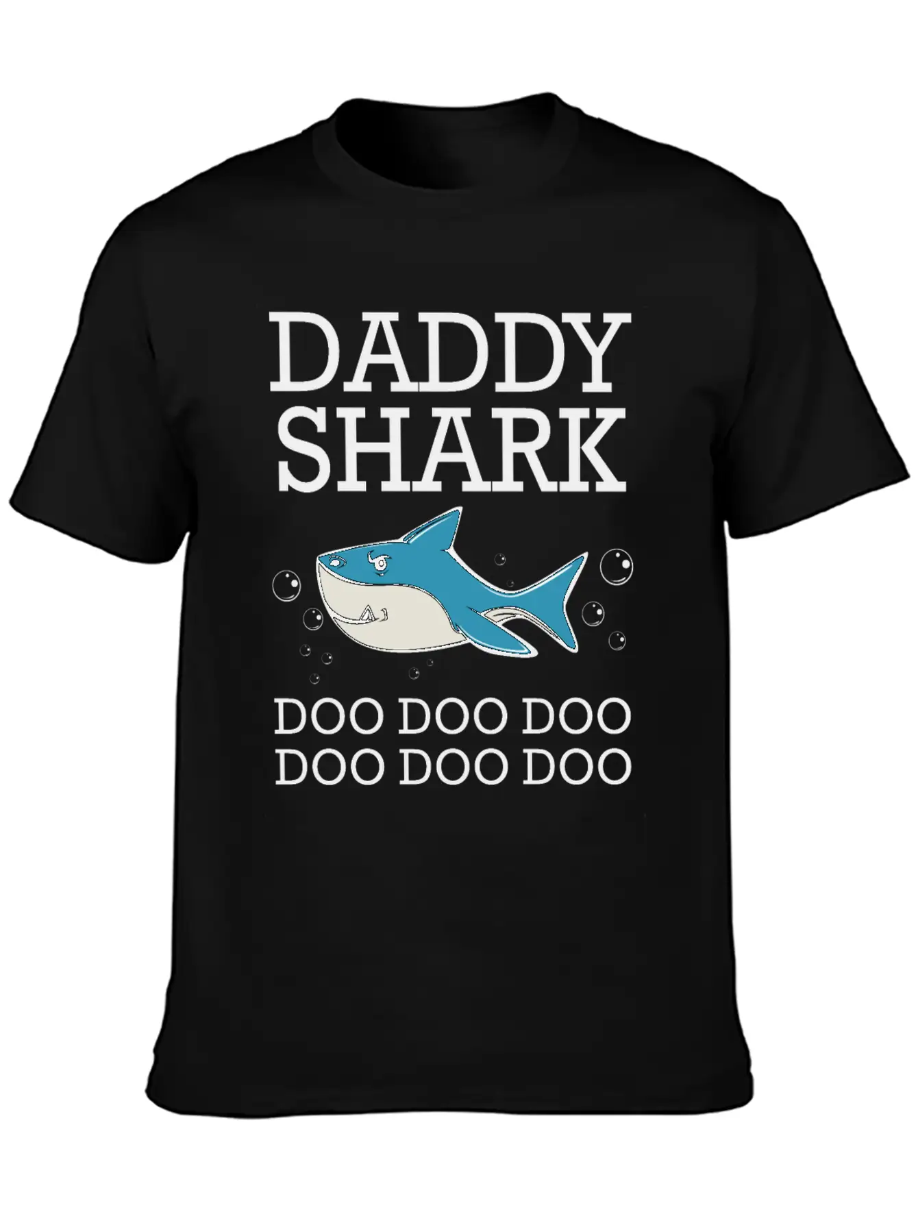 Daddy Shark Doo Doo Doo Classic Fit Graphic Tee For Daily Comfort – Unisex Cotton Shirt