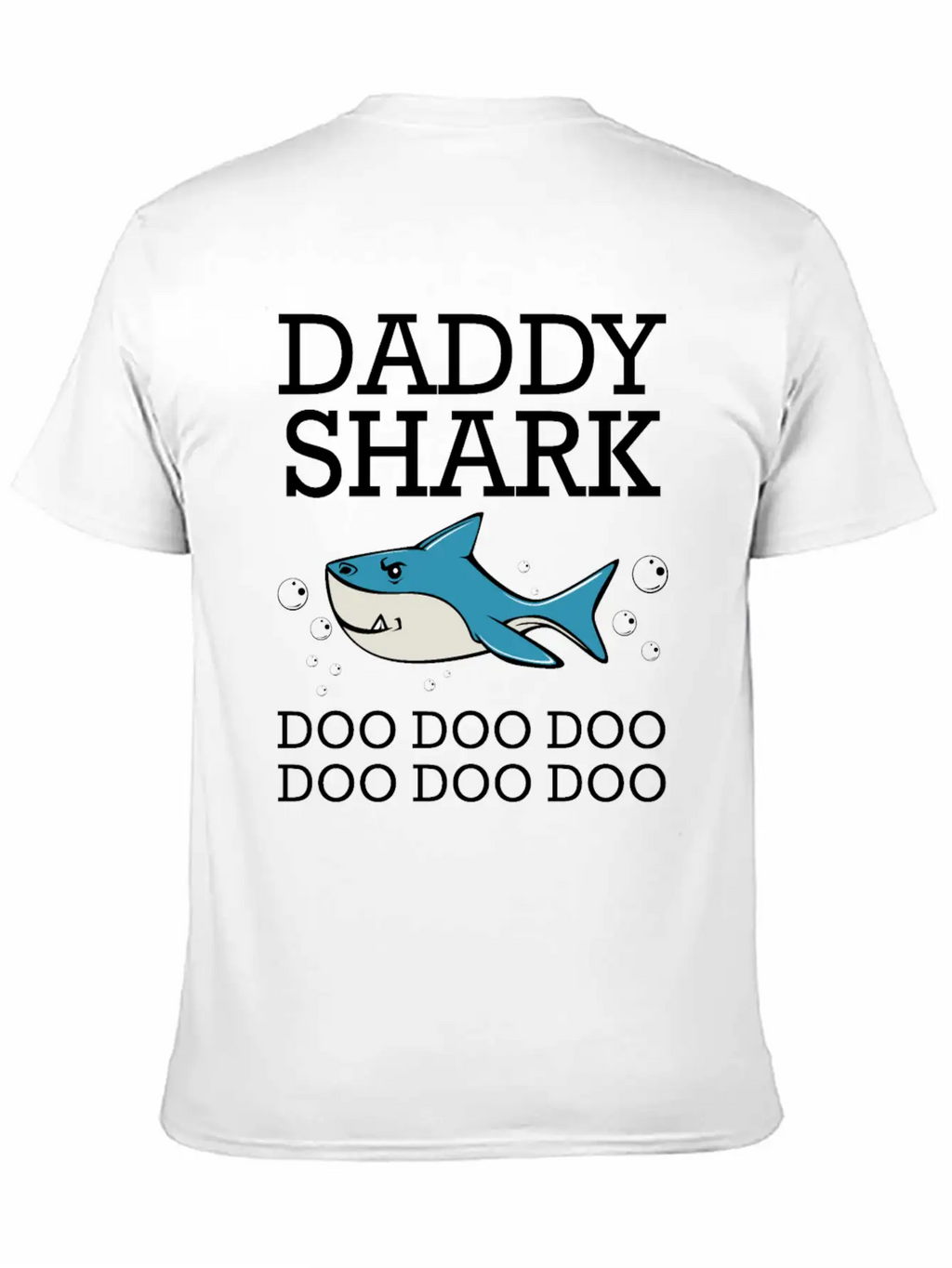 Daddy Shark Doo Doo Doo Classic Fit Graphic Tee For Daily Comfort – Unisex Cotton Shirt