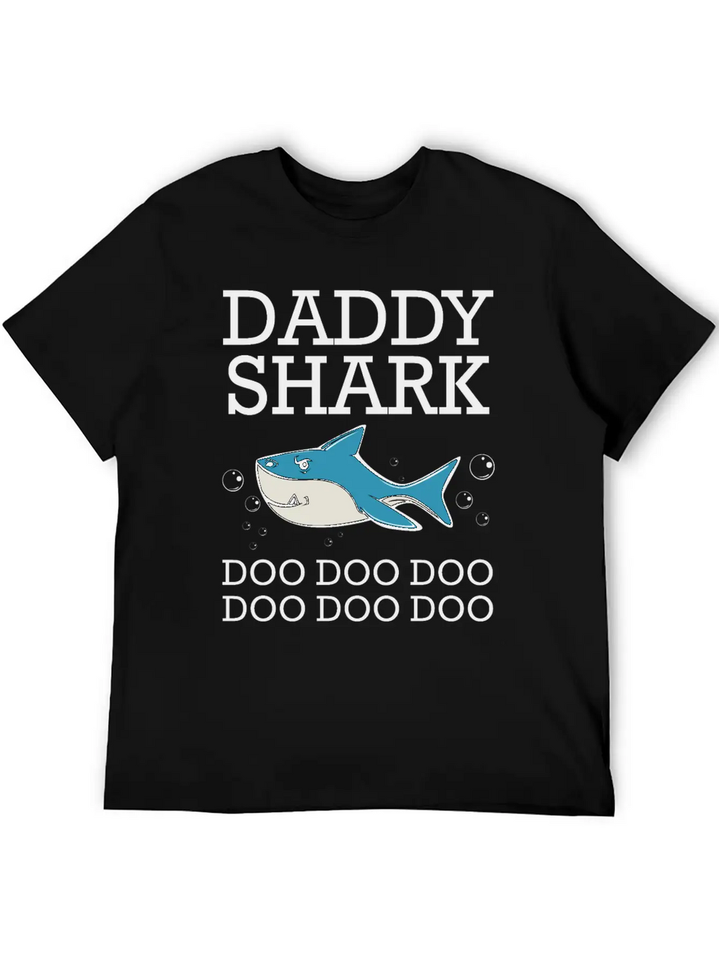 Daddy Shark Doo Doo Doo Classic Fit Graphic Tee For Daily Comfort – Unisex Cotton Shirt