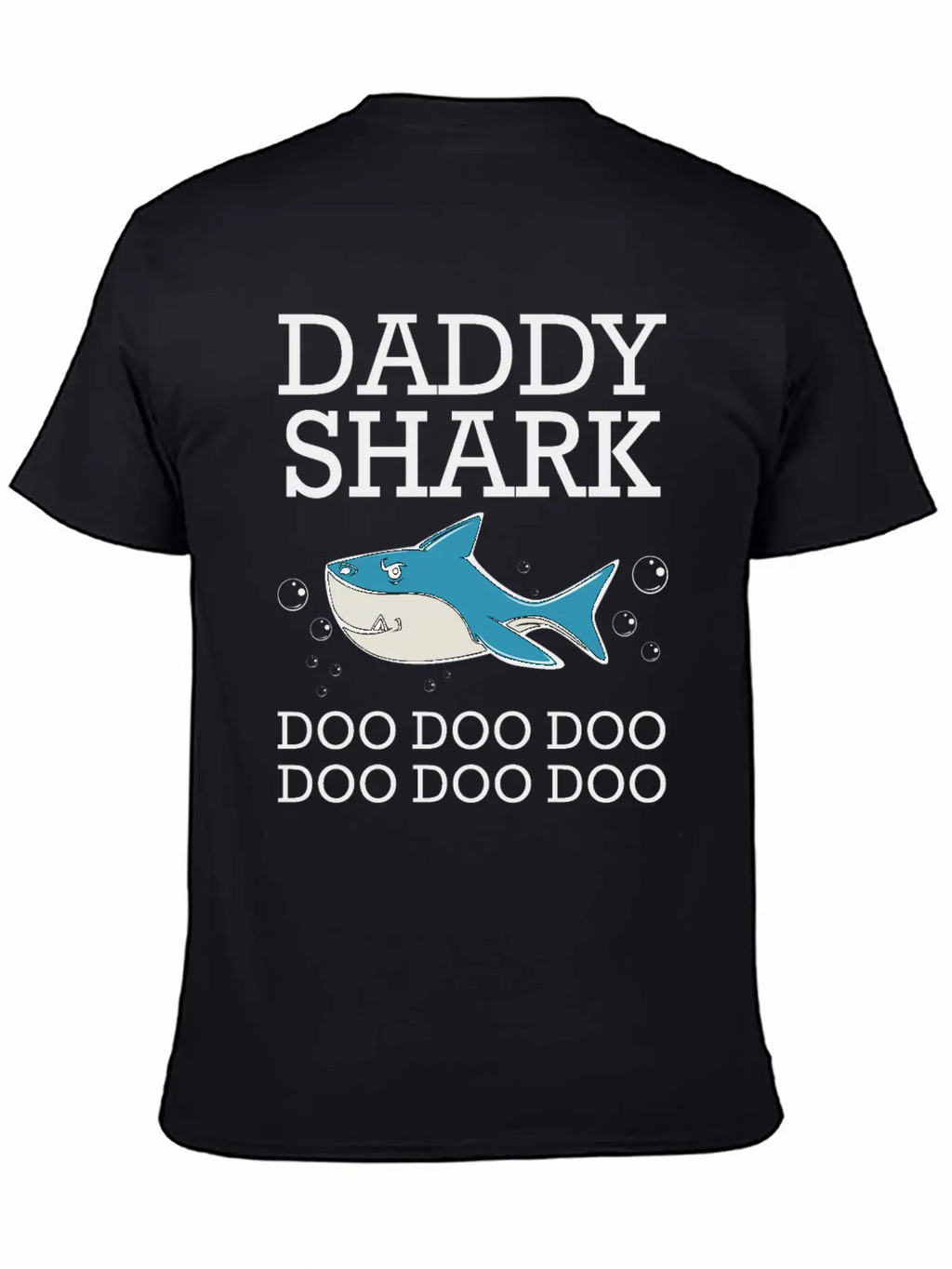 Daddy Shark Doo Doo Doo Classic Fit Graphic Tee For Daily Comfort – Unisex Cotton Shirt