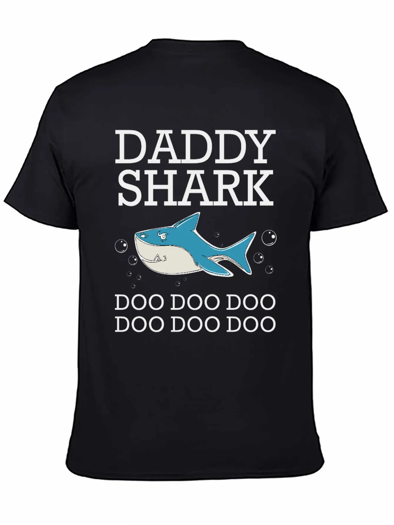 Daddy Shark Doo Doo Doo Classic Fit Graphic Tee For Daily Comfort – Unisex Cotton Shirt