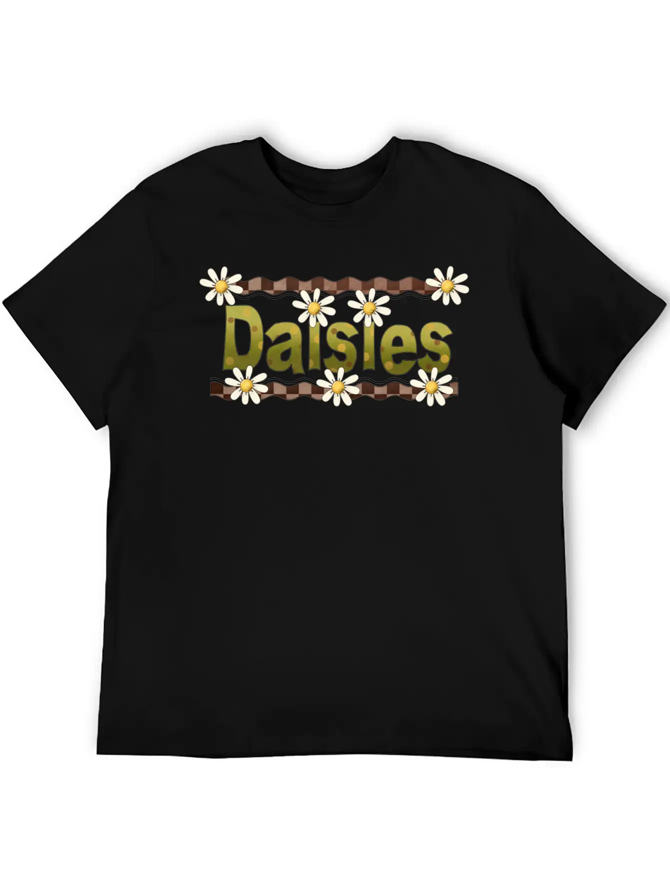 Daisies Unisex Casual T-Shirt – Clean Design For Daily Comfort