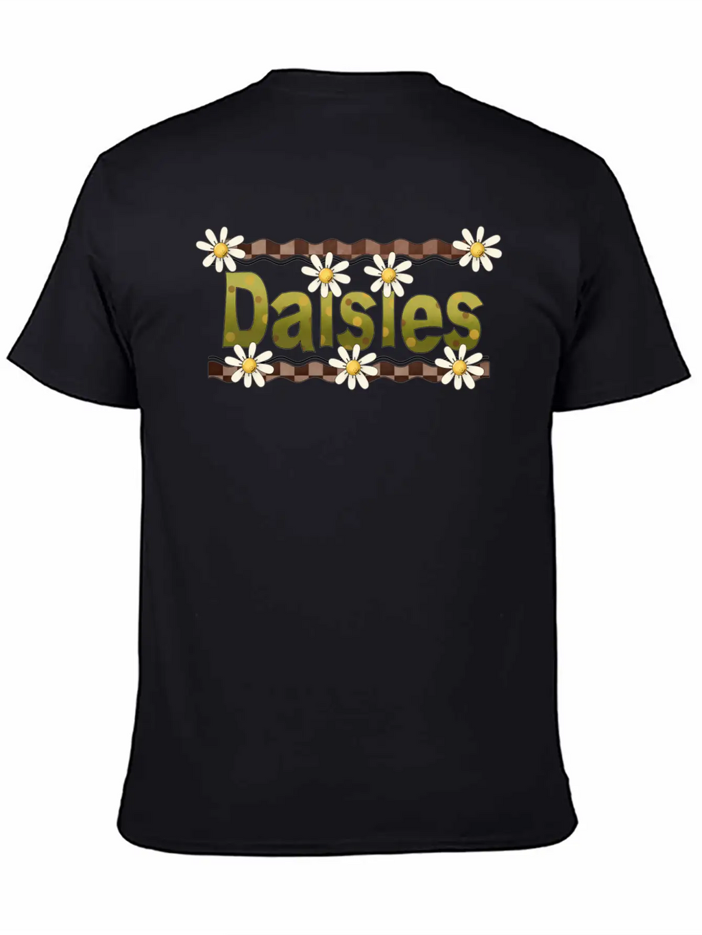 Daisies Unisex Casual T-Shirt – Clean Design For Daily Comfort