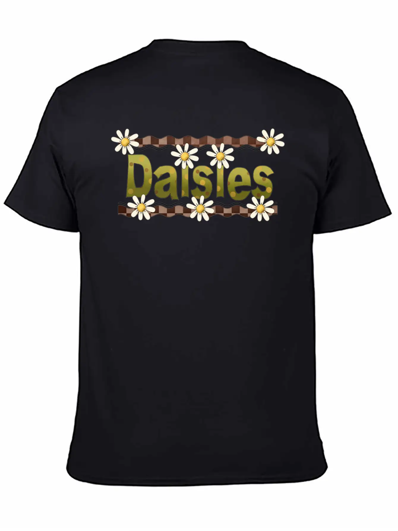 Daisies Unisex Casual T-Shirt – Clean Design For Daily Comfort