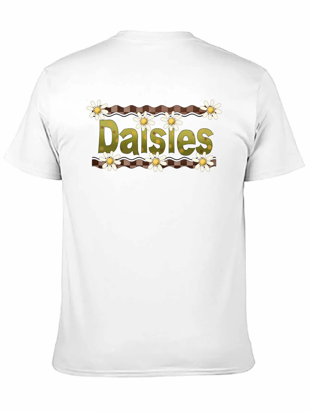 Daisies Unisex Casual T-Shirt – Clean Design For Daily Comfort