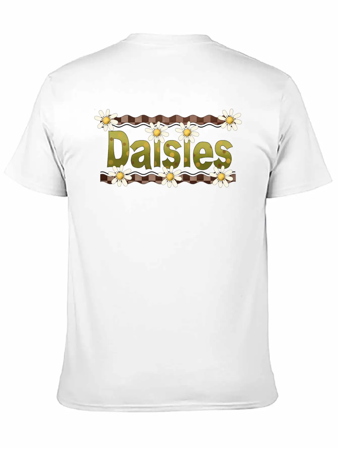 Daisies Unisex Casual T-Shirt – Clean Design For Daily Comfort