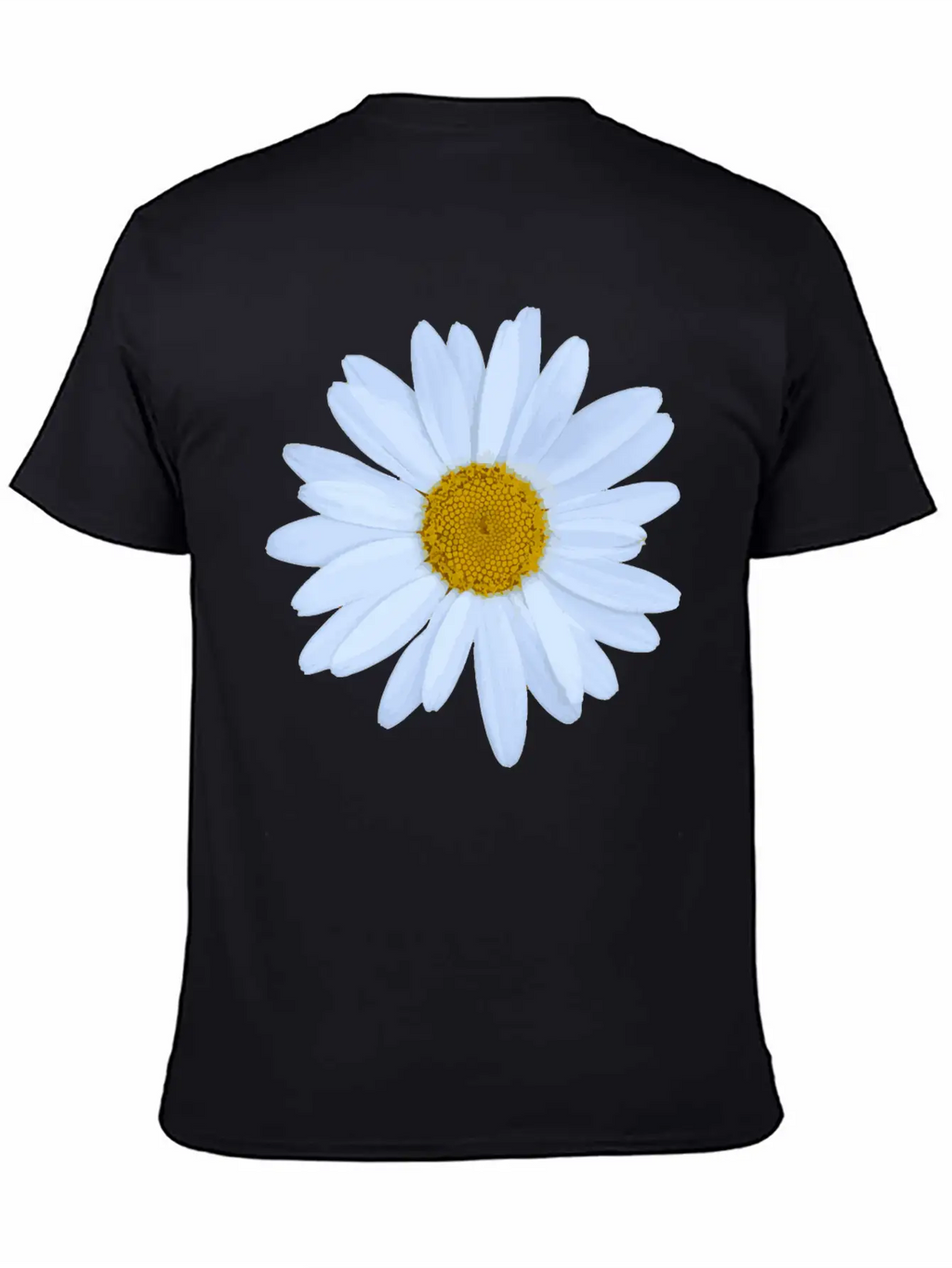 Daisy Flower Breathable Soft Cotton T-Shirt – Timeless Casual Look