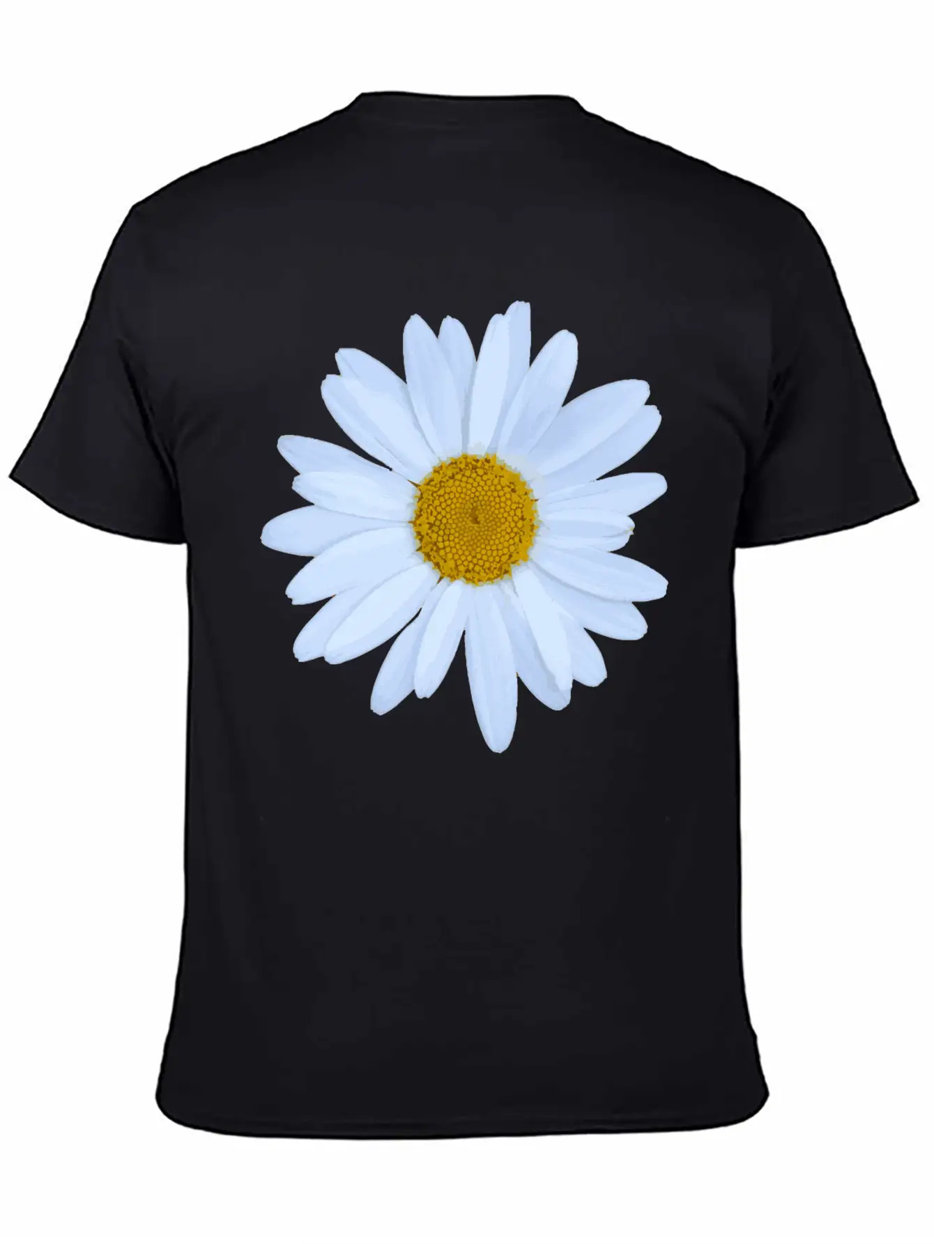 Daisy Flower Breathable Soft Cotton T-Shirt – Timeless Casual Look