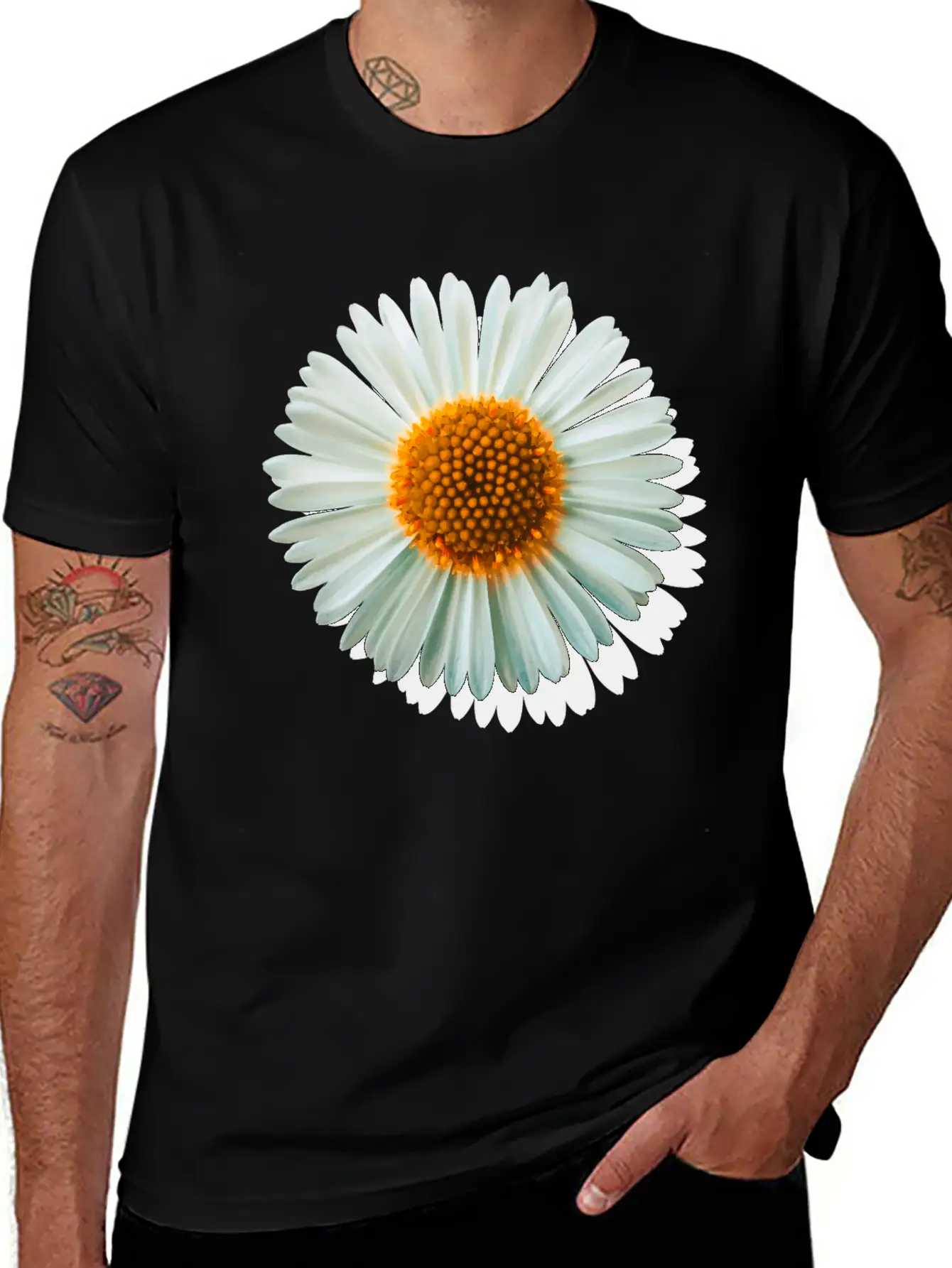 Daisy Flower | Gänseblümchen Unisex Casual T-Shirt – Clean Design For Daily Comfort