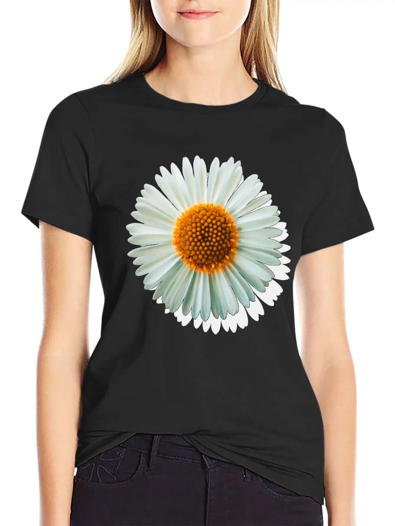 Daisy Flower | Gänseblümchen Unisex Casual T-Shirt – Clean Design For Daily Comfort