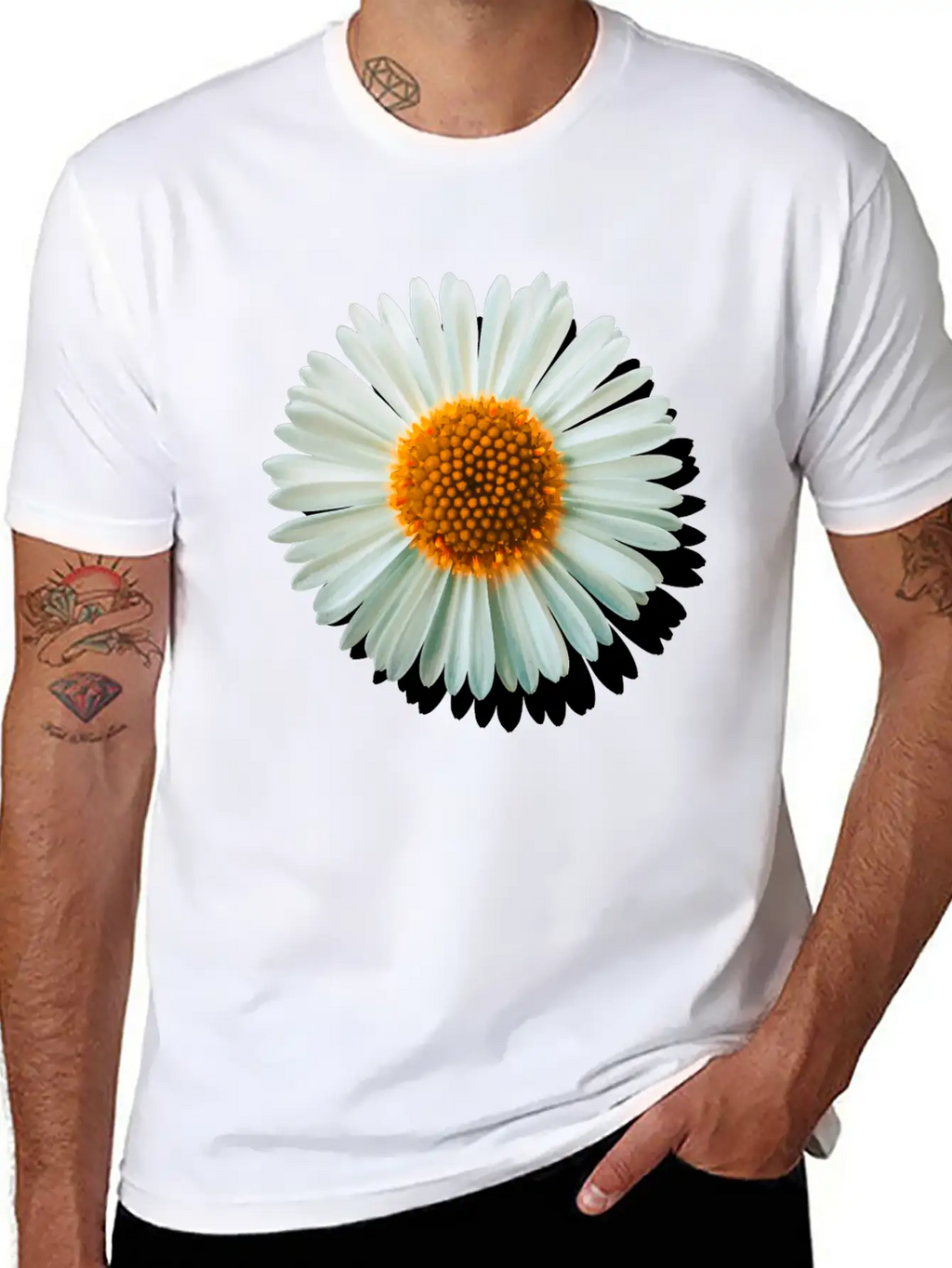 Daisy Flower | Gänseblümchen Unisex Casual T-Shirt – Clean Design For Daily Comfort