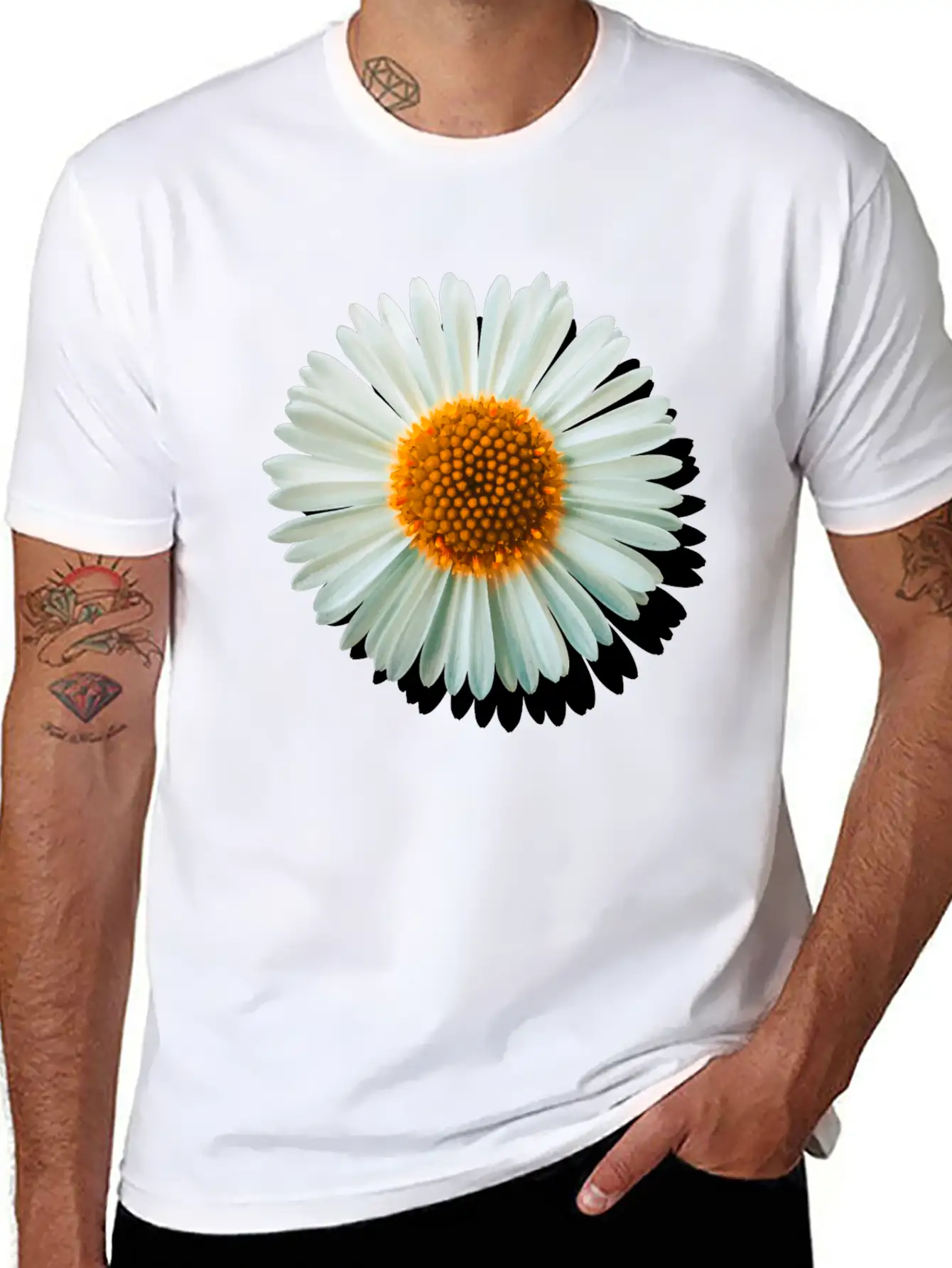 Daisy Flower | Gänseblümchen Unisex Casual T-Shirt – Clean Design For Daily Comfort