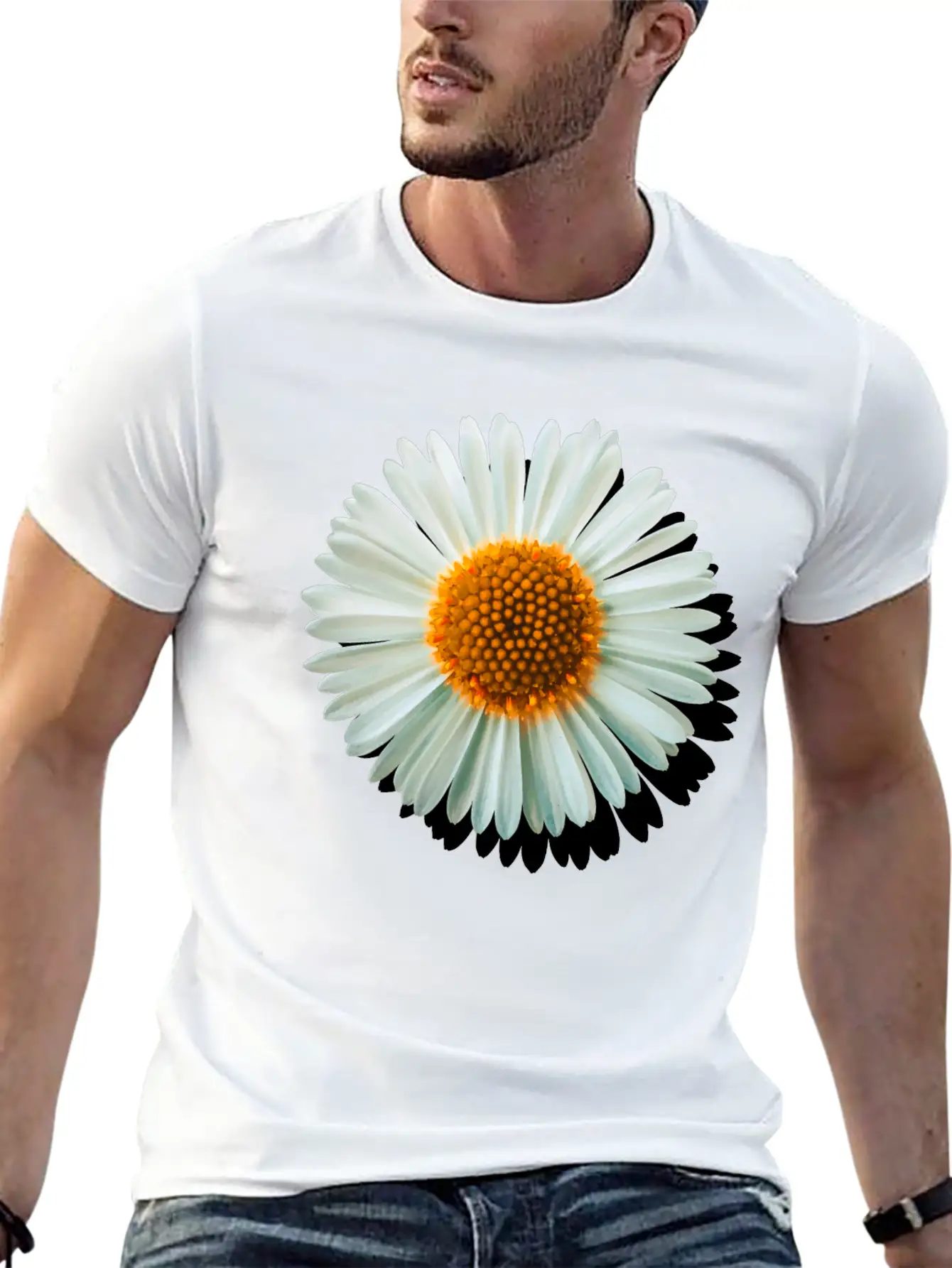 Daisy Flower | Gänseblümchen Unisex Casual T-Shirt – Clean Design For Daily Comfort