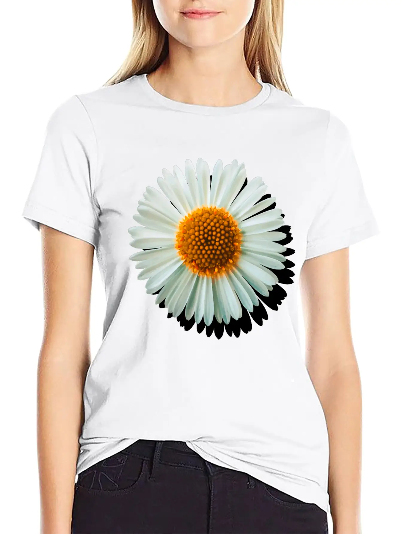 Daisy Flower | Gänseblümchen Unisex Casual T-Shirt – Clean Design For Daily Comfort