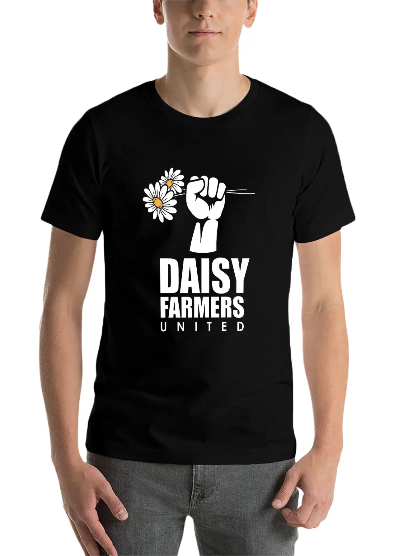 Daisy Garden Gardening Gardener Unisex Casual T-Shirt – Clean Design For Daily Comfort