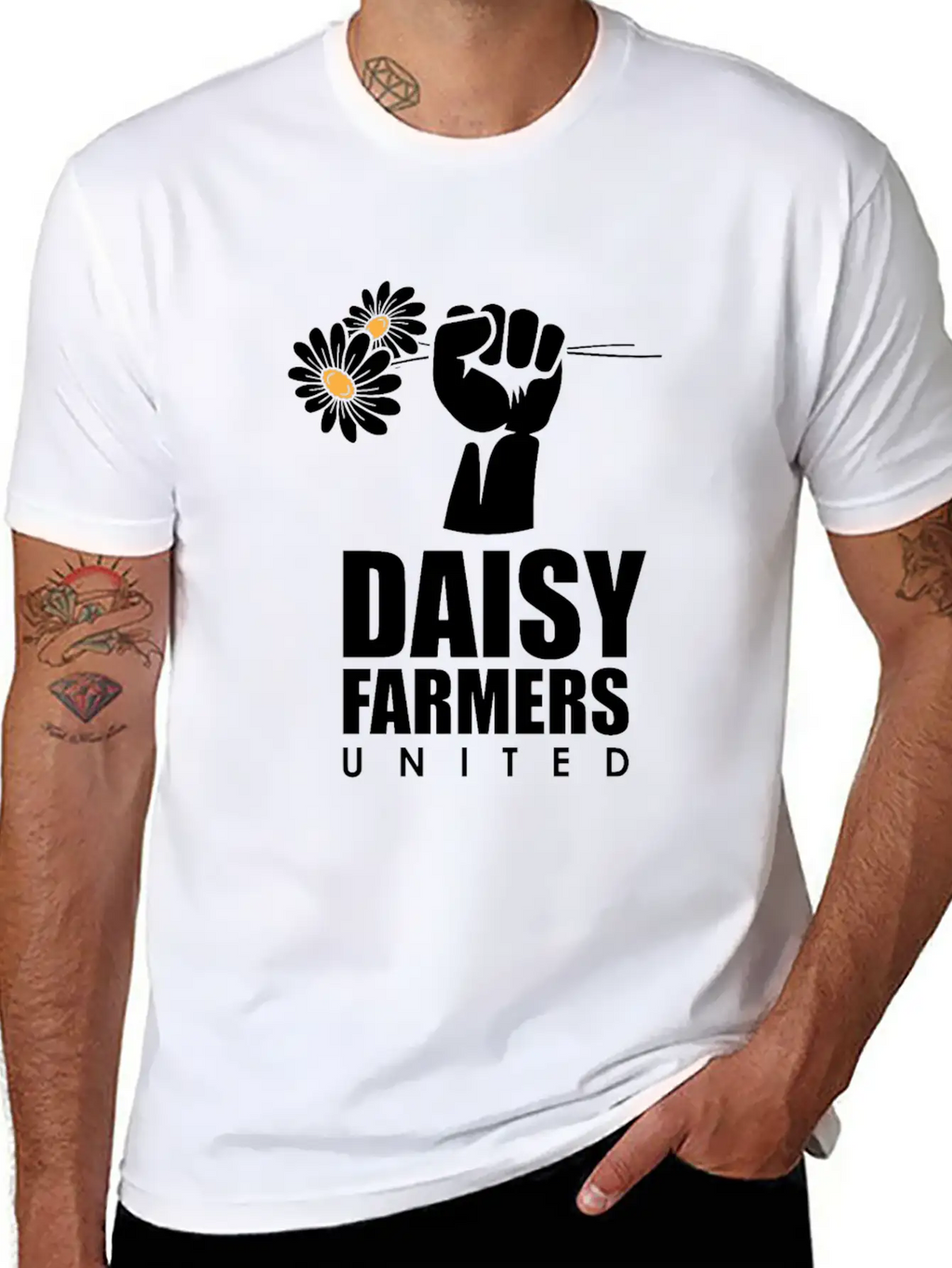 Daisy Garden Gardening Gardener Unisex Casual T-Shirt – Clean Design For Daily Comfort